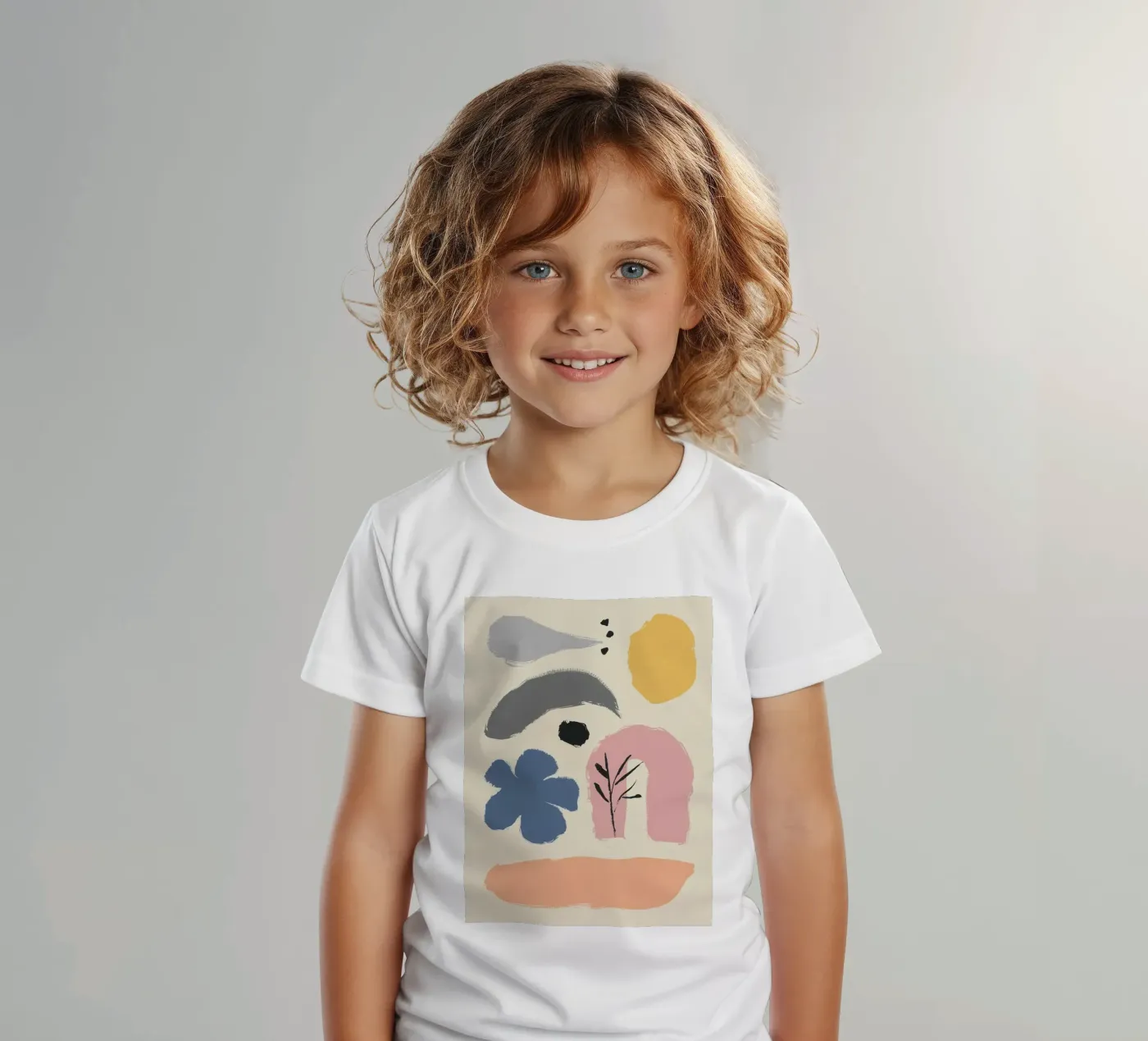 Fluid Earthy Forms t-shirt bambini da Nova Glaze