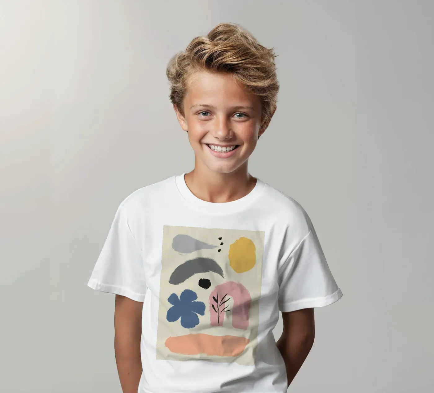 Fluid Earthy Forms t-shirt bambini da Nova Glaze