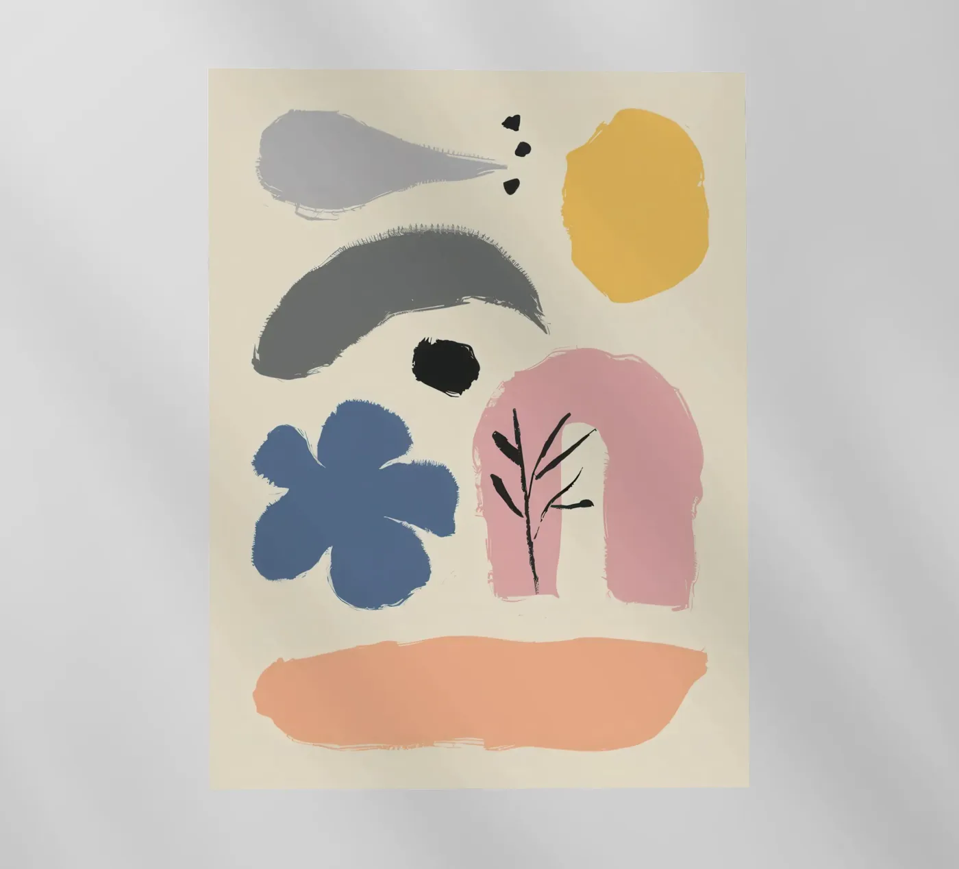 Forme fluide e terrose pellicola backlit da Nova Glaze