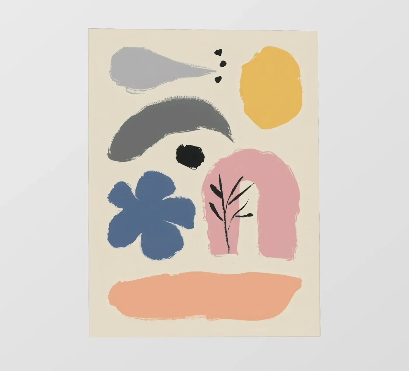 Forme fluide e terrose pellicola backlit da Nova Glaze