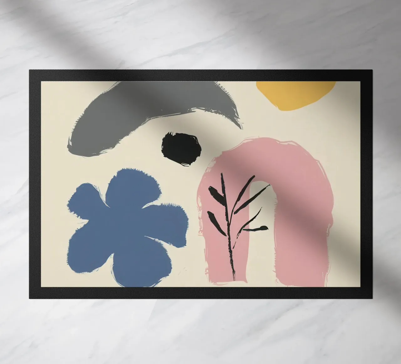 Forme fluide e terrose zerbino da Nova Glaze