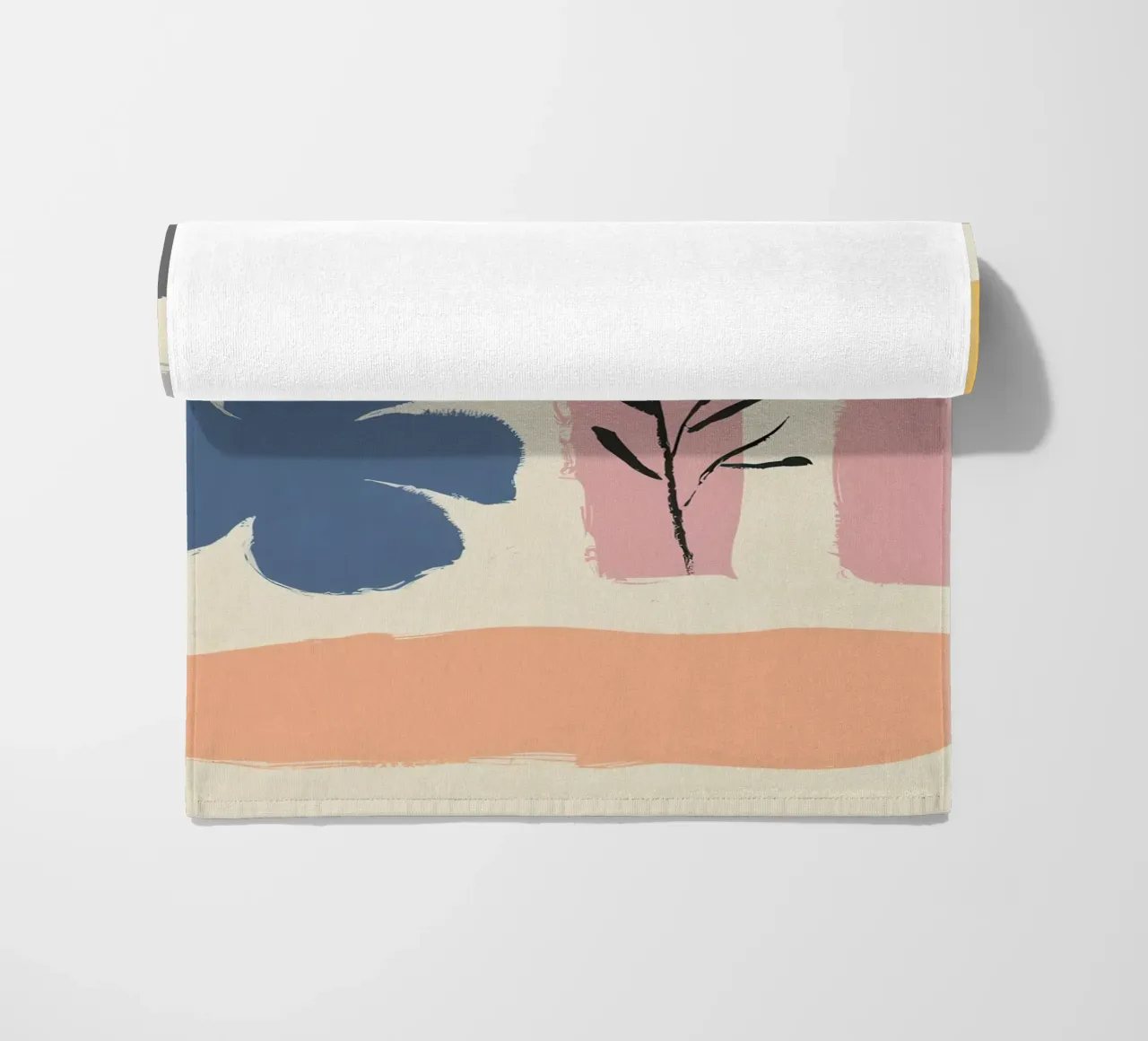 Forme fluide e terrose telo mare da Nova Glaze