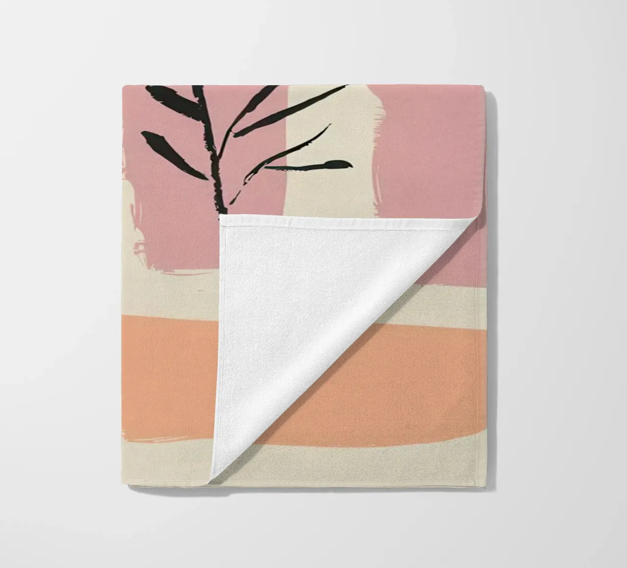 Forme fluide e terrose telo mare da Nova Glaze