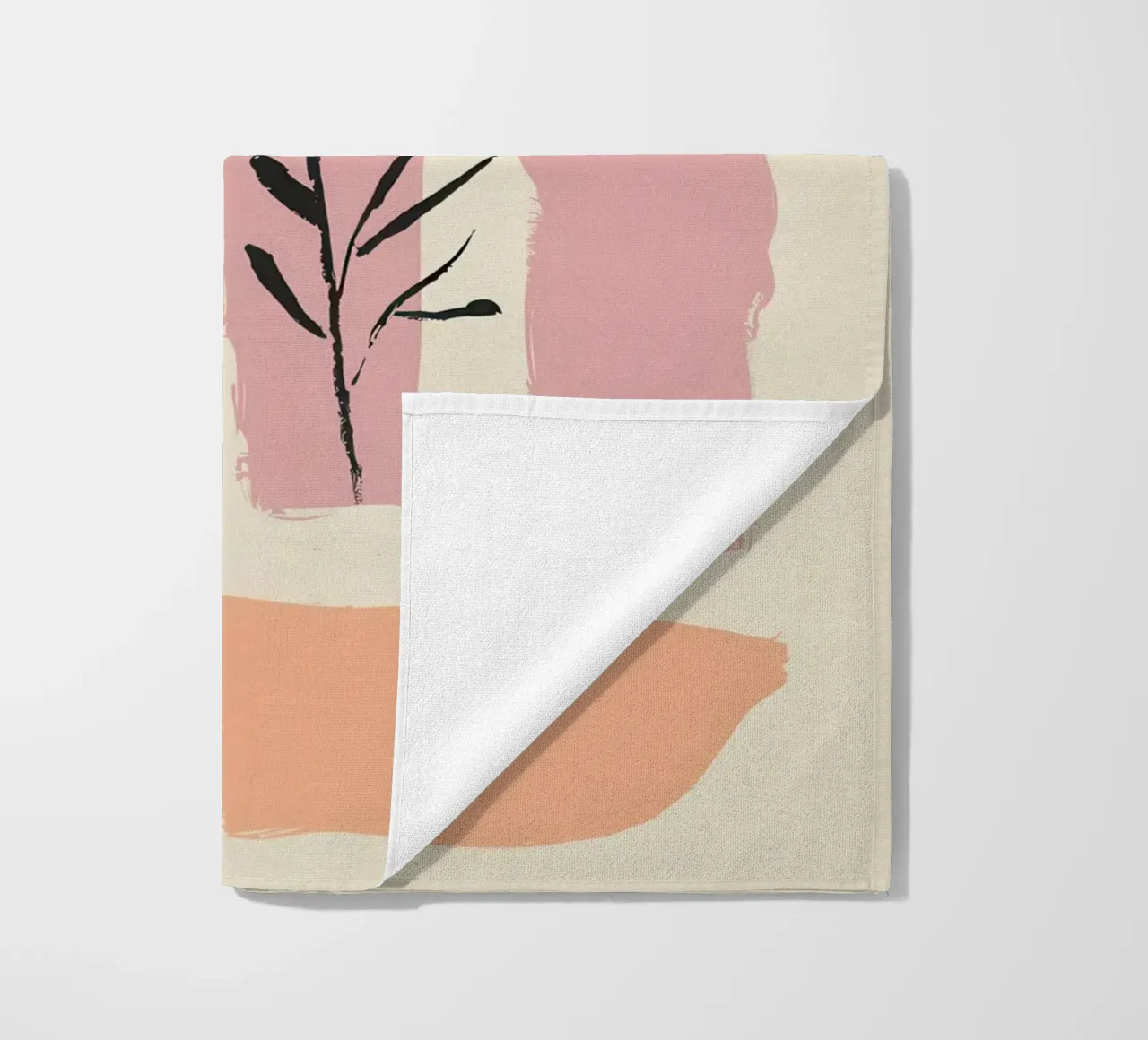 Forme fluide e terrose telo mare da Nova Glaze