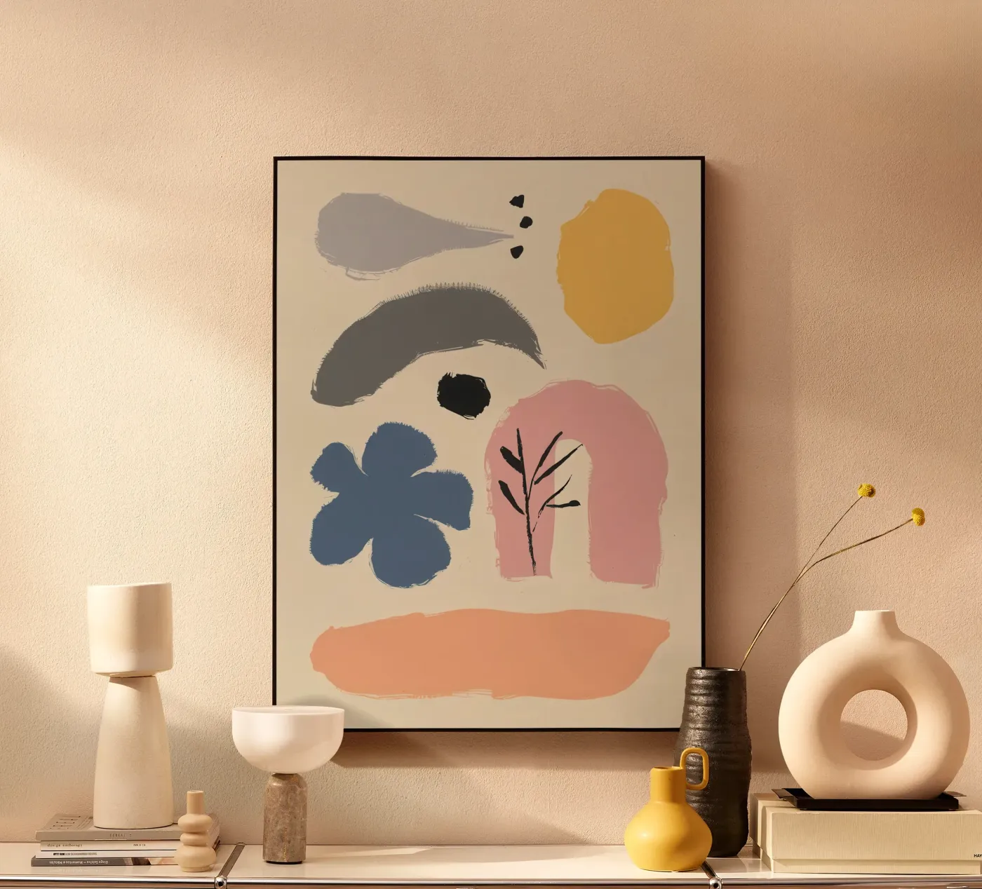 Forme fluide e terrose plexiglass da Nova Glaze