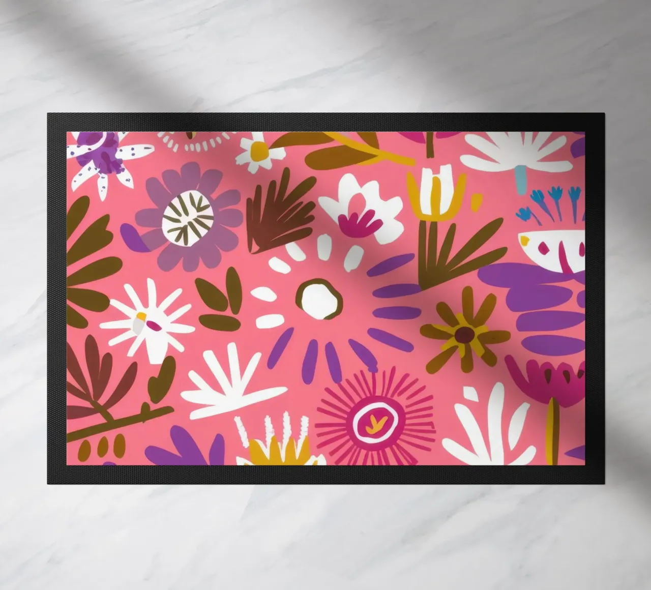 Frenesia floreale fucsia zerbino da Snow Mist