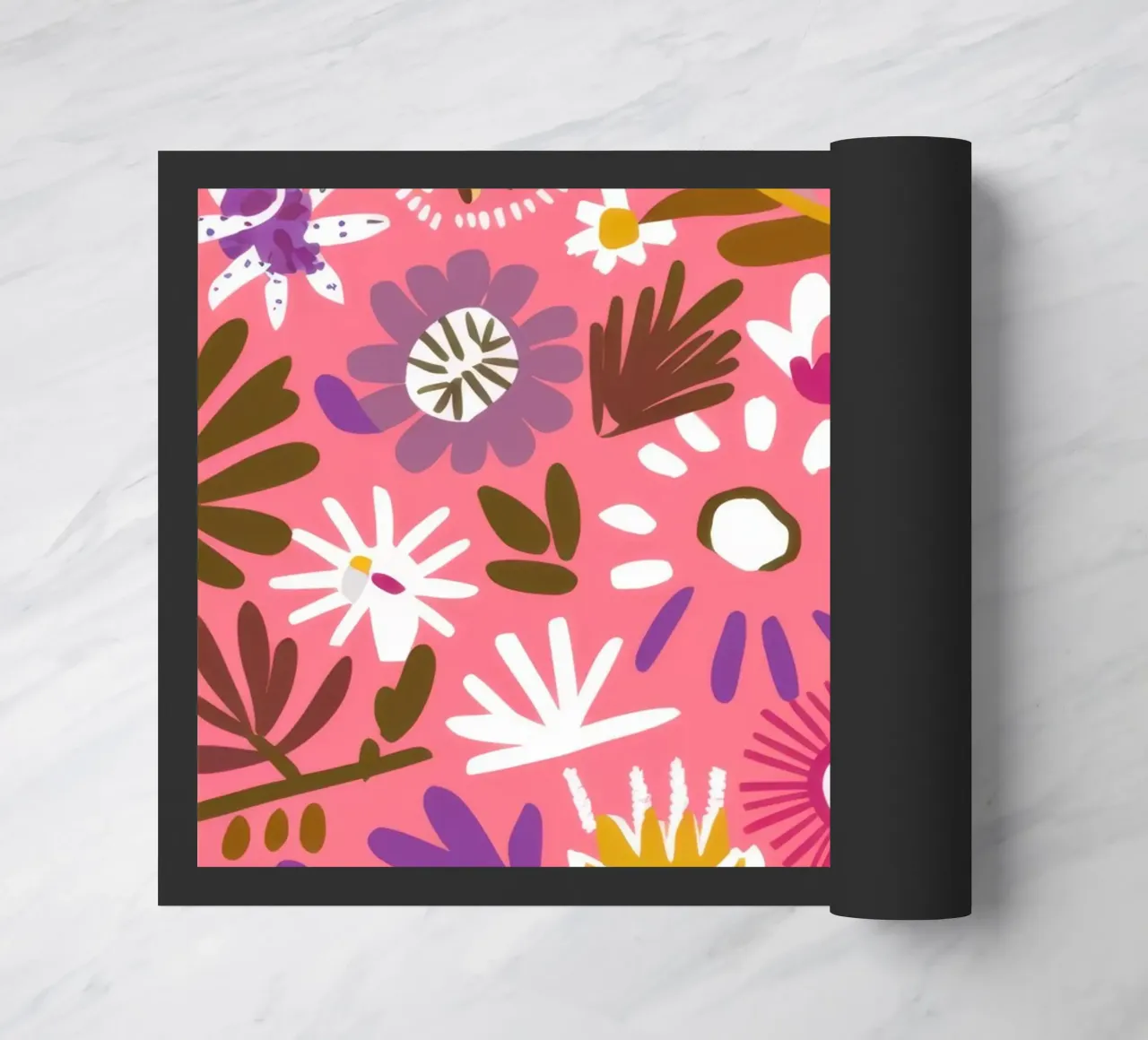 Frenesia floreale fucsia zerbino da Snow Mist