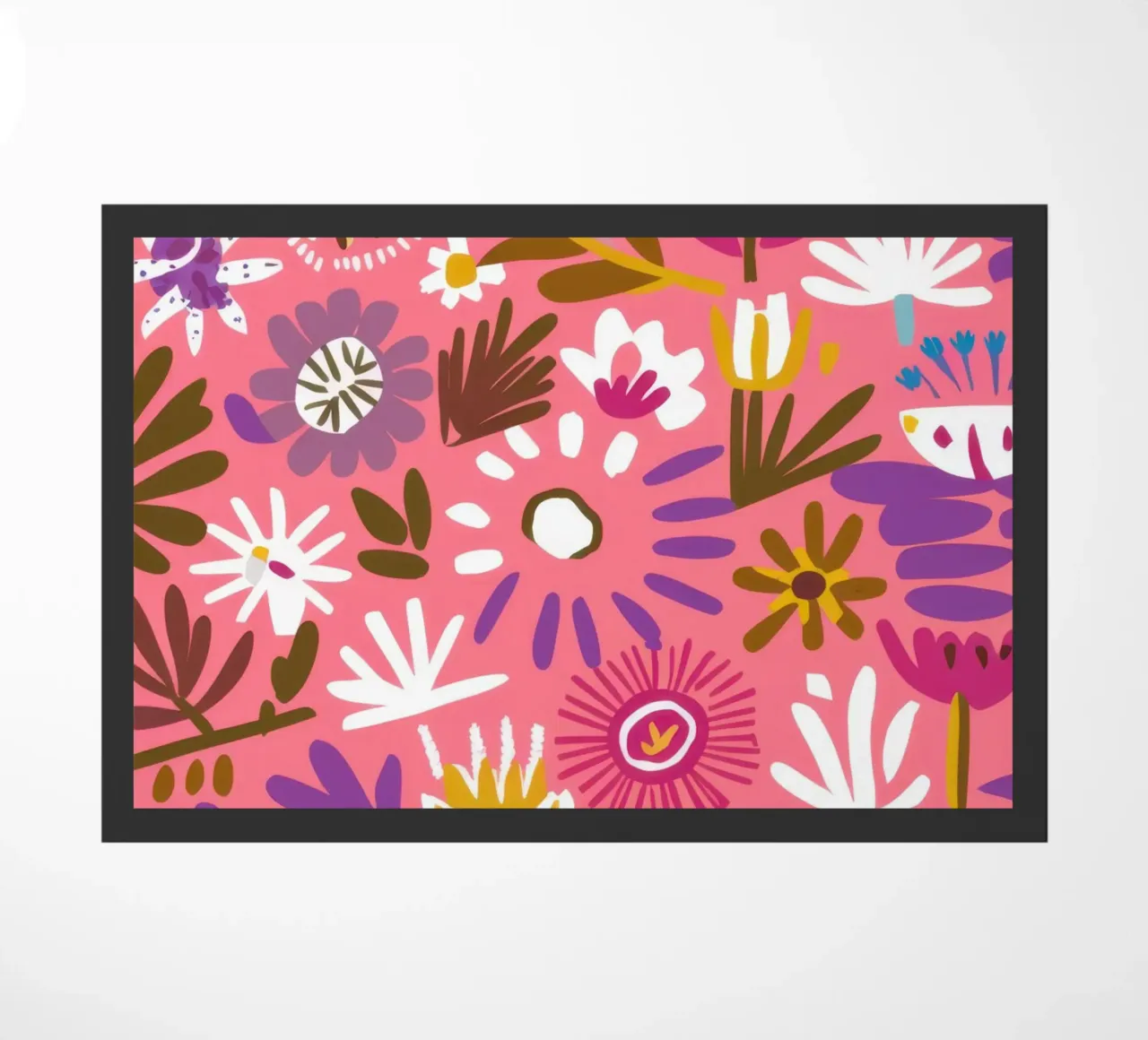 Frenesia floreale fucsia zerbino da Snow Mist