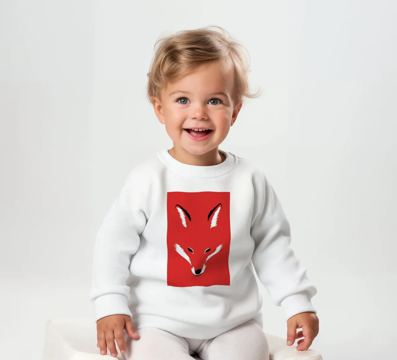 Foxy Shape Baby Sweatshirt von Róbert Farkas