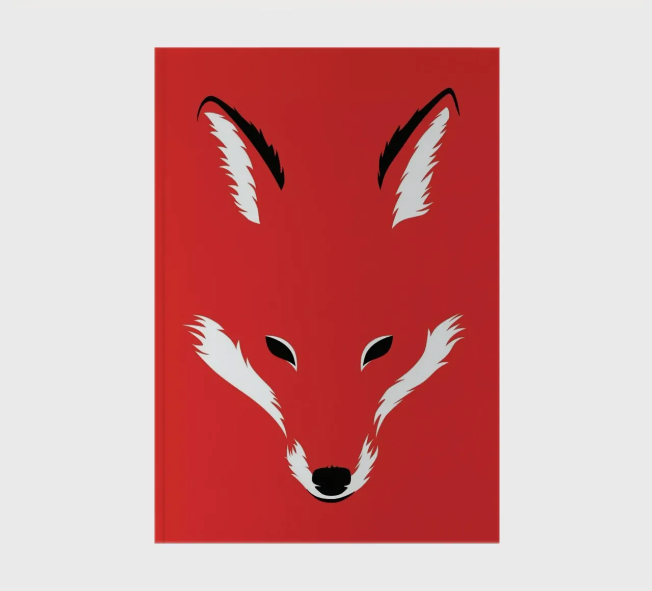 Foxy Shape notebook by Róbert Farkas