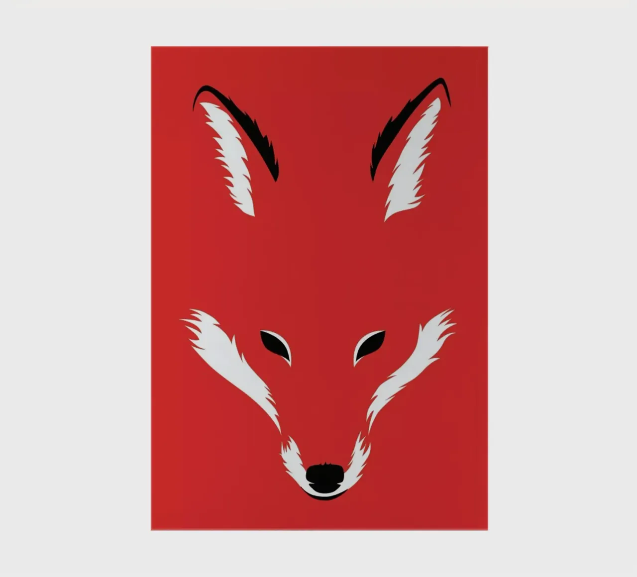 Foxy Shape notebook by Róbert Farkas