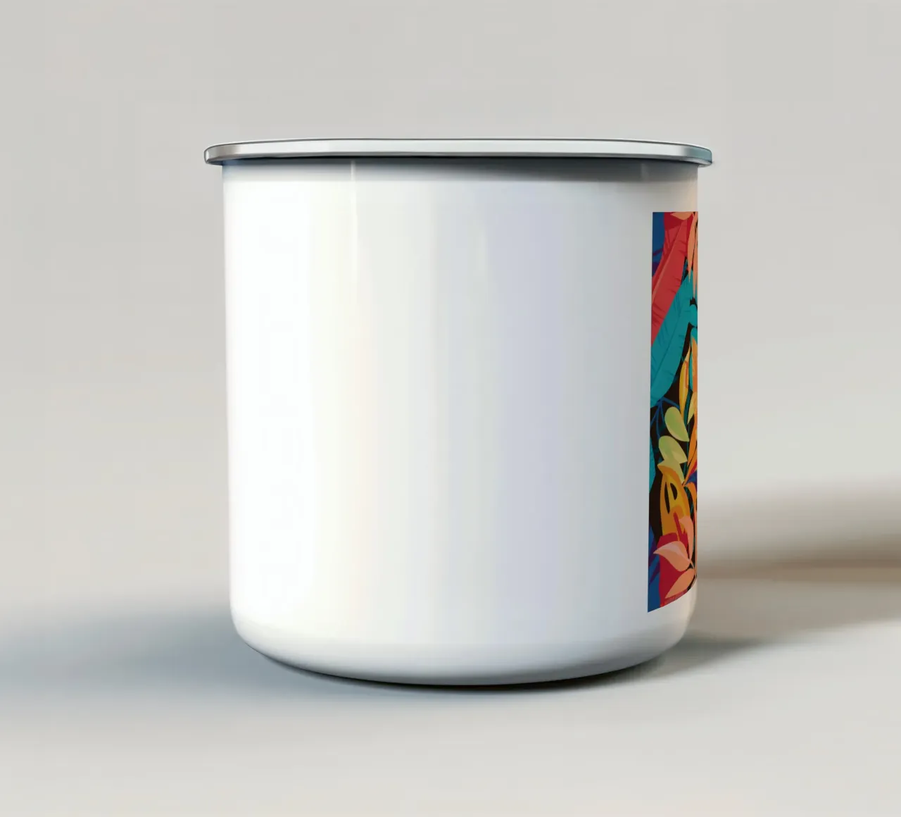 Calore tropicale Haze tazza in smalto da Nova Glaze