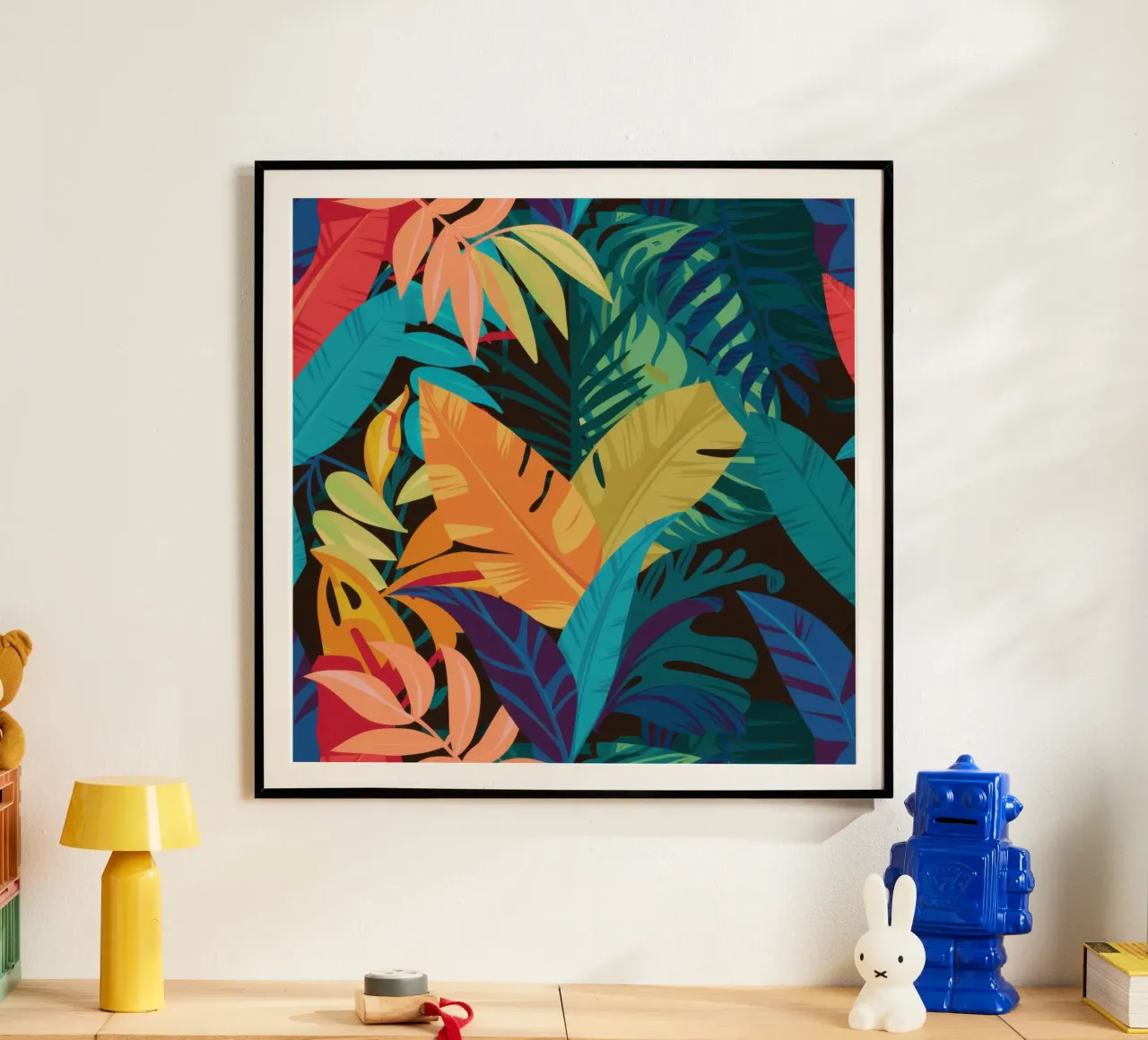 Calore tropicale Haze poster da Nova Glaze
