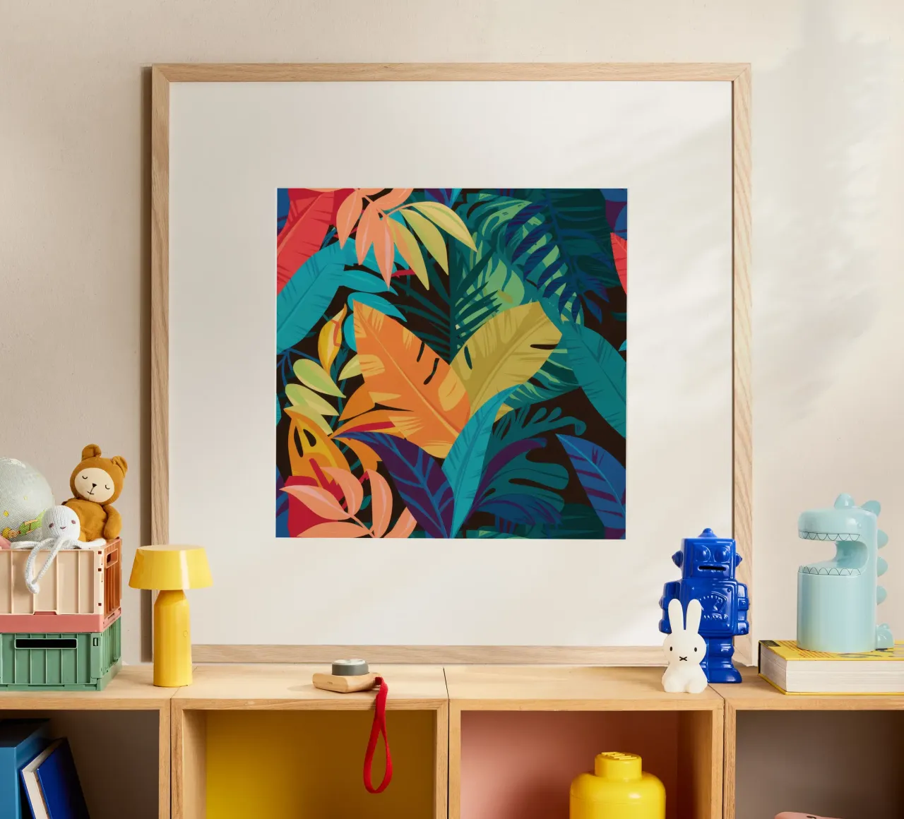 Calore tropicale Haze poster da Nova Glaze
