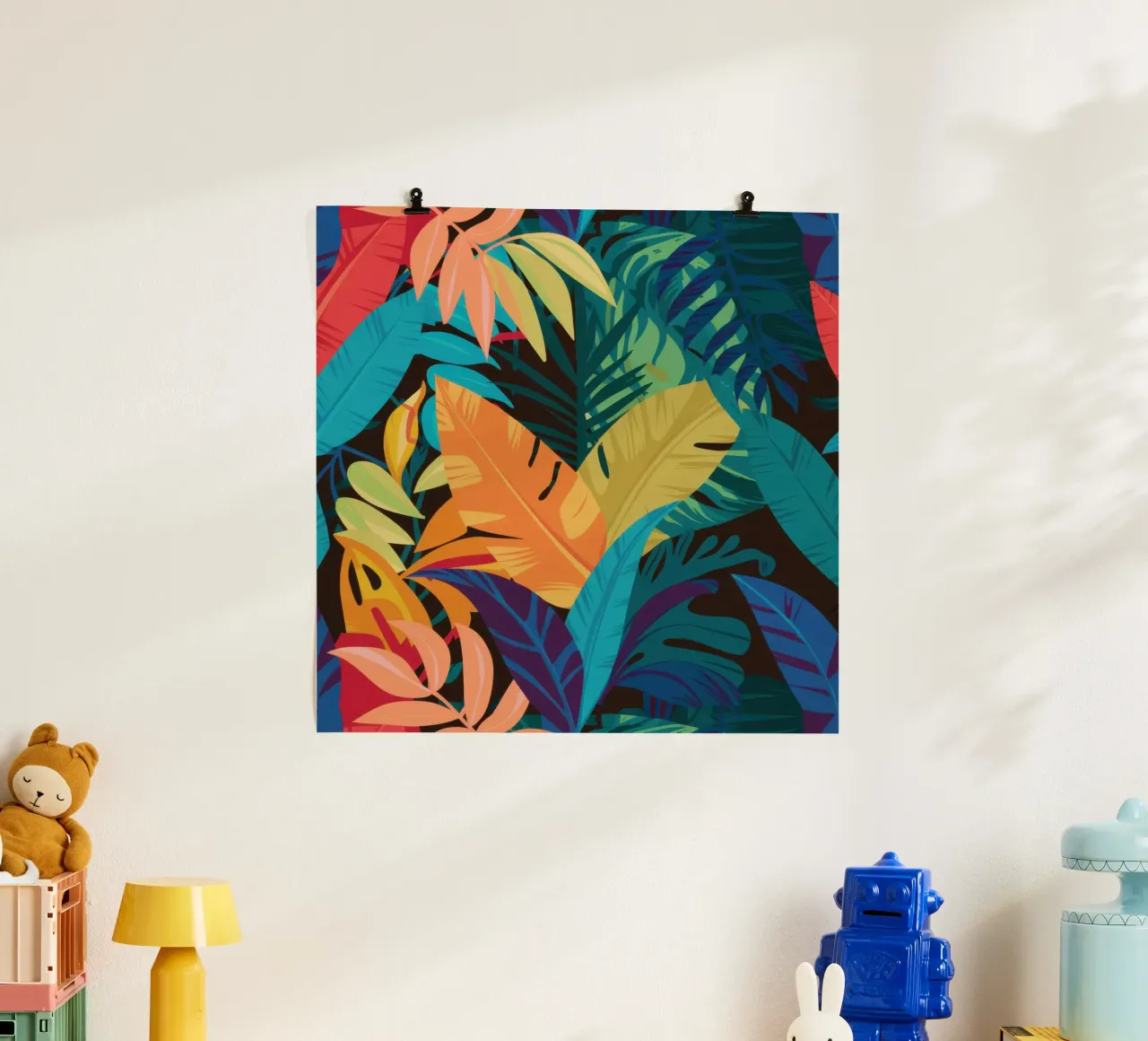Calore tropicale Haze poster da Nova Glaze