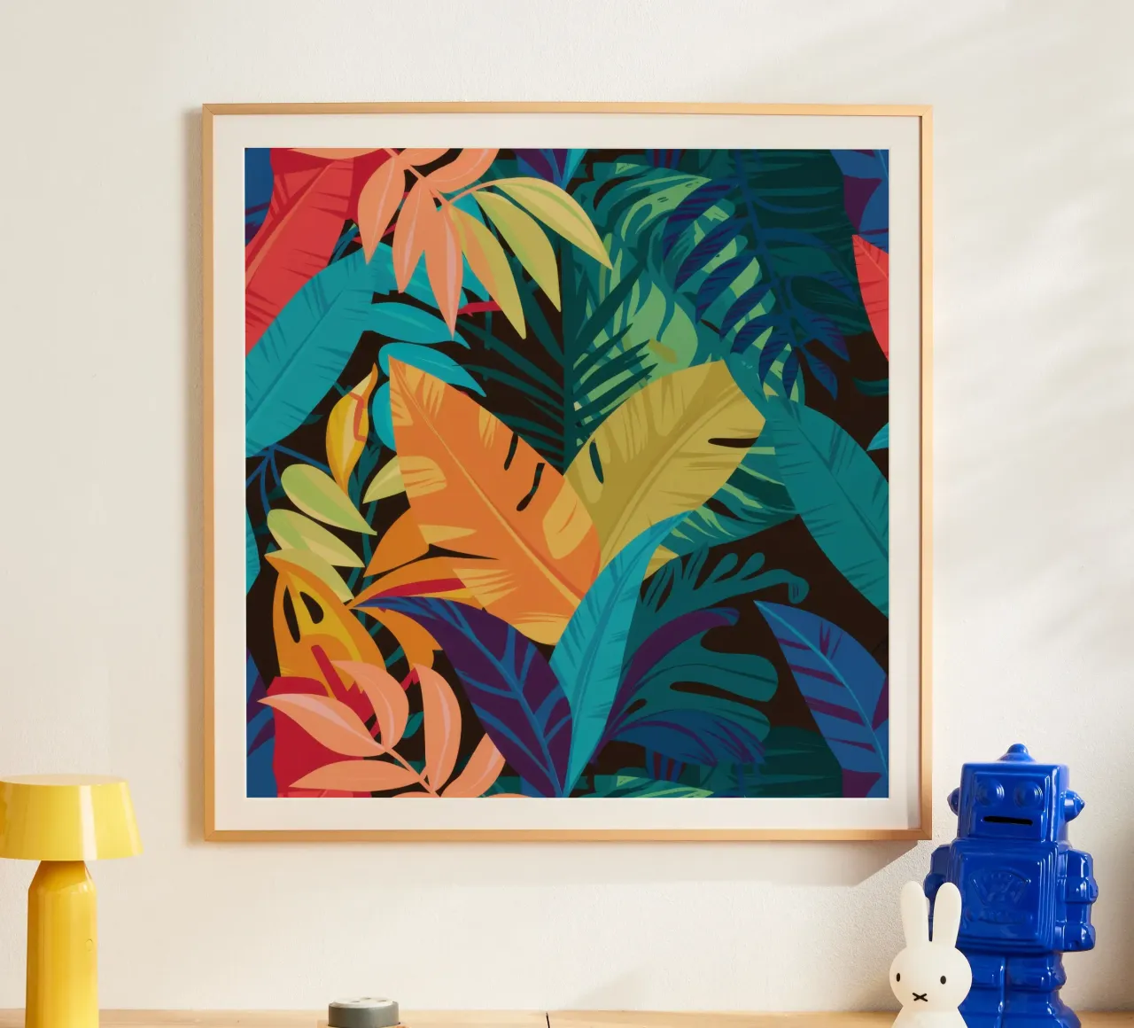 Calore tropicale Haze poster da Nova Glaze