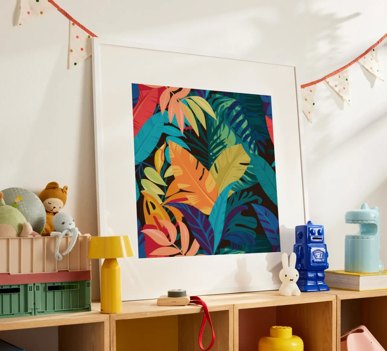 Calore tropicale Haze poster da Nova Glaze