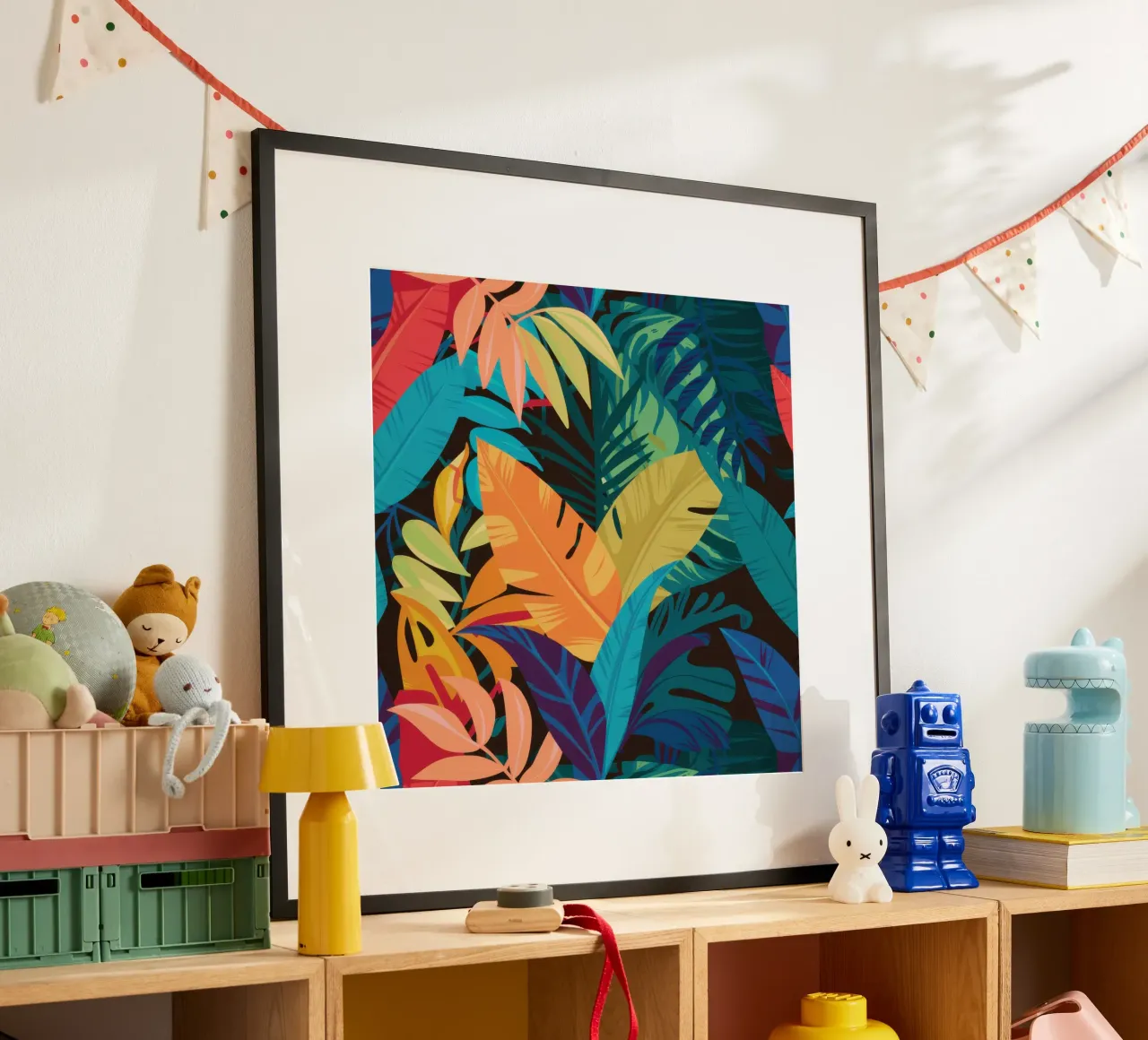 Calore tropicale Haze poster da Nova Glaze