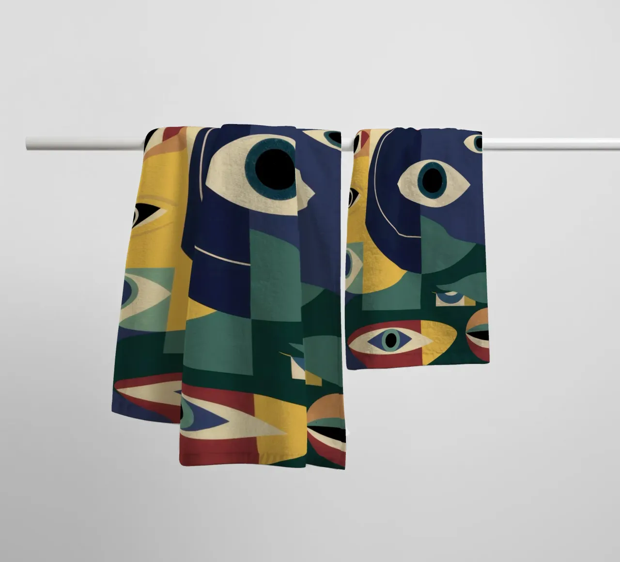 Gaze of the Oracle towel by Scaller Stars