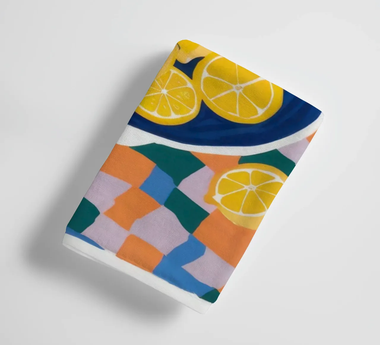 Zitronenschale Simplicity Handtuch von Nova Glaze