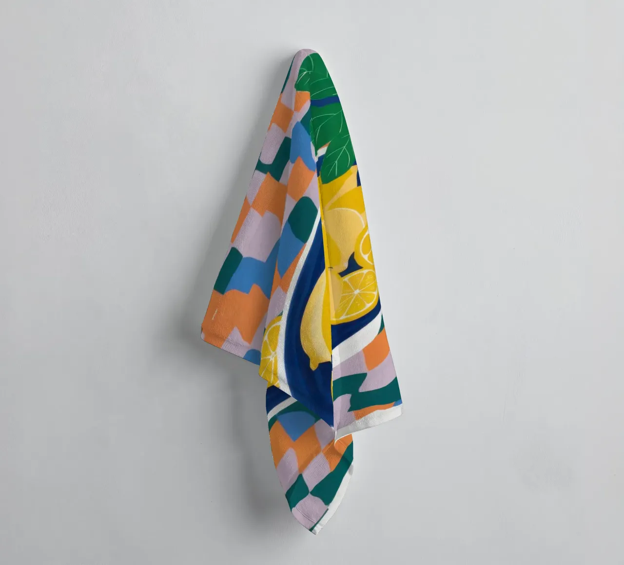Zitronenschale Simplicity Handtuch von Nova Glaze