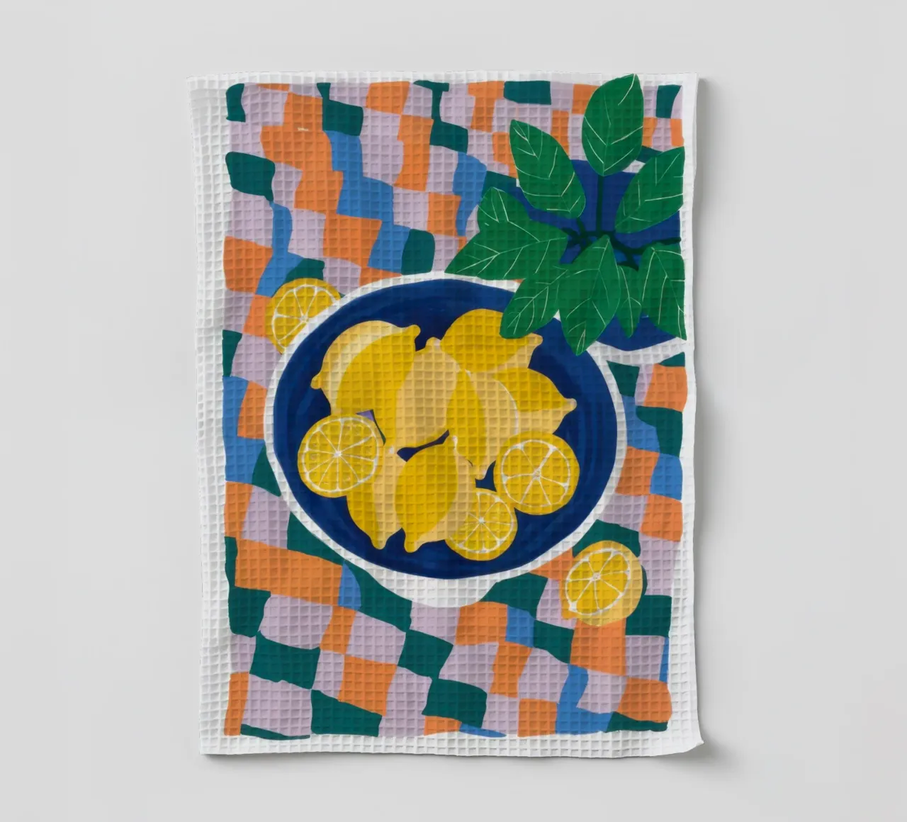 Zitronenschale Simplicity Geschirrtuch von Nova Glaze