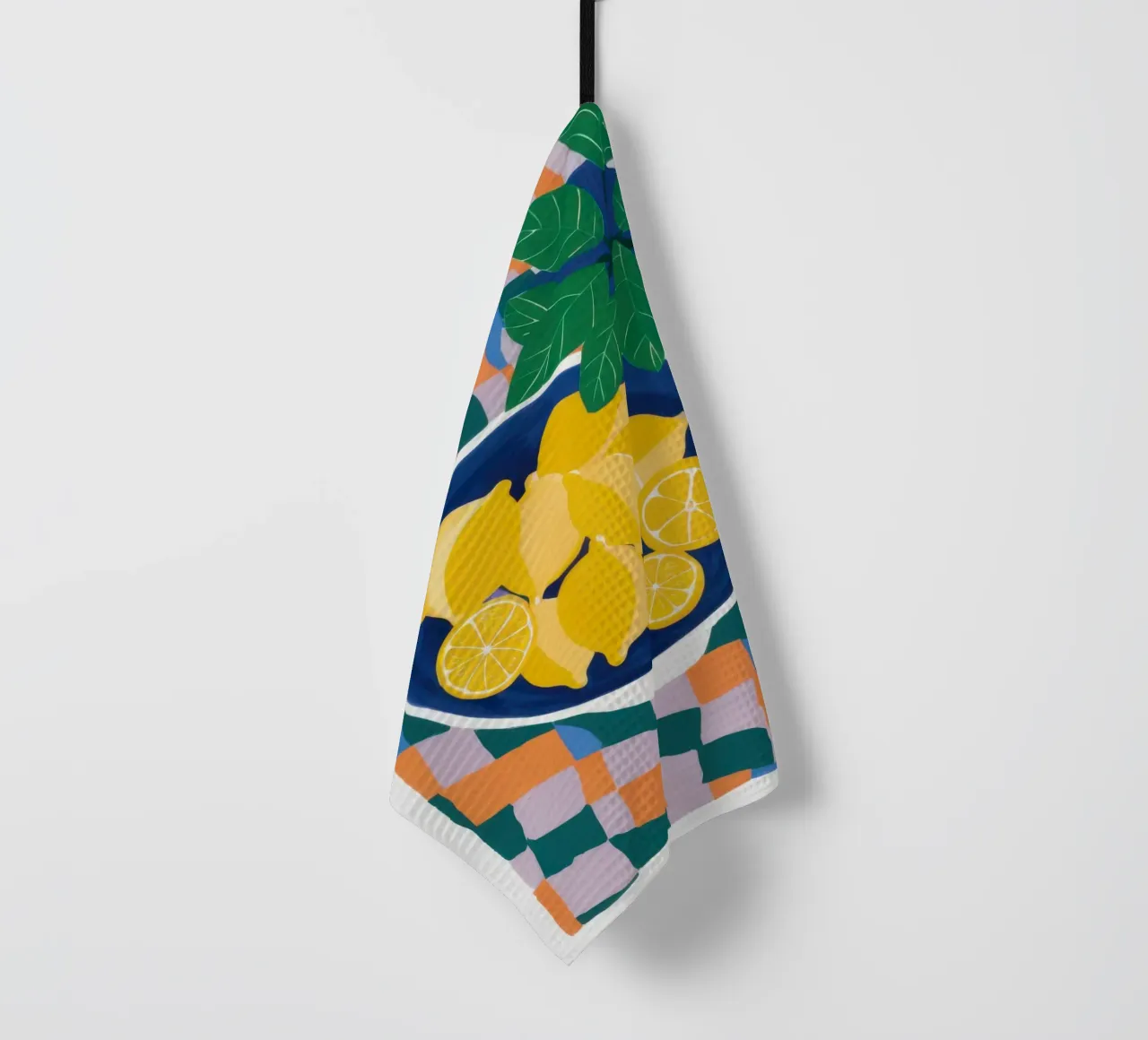 Zitronenschale Simplicity Geschirrtuch von Nova Glaze