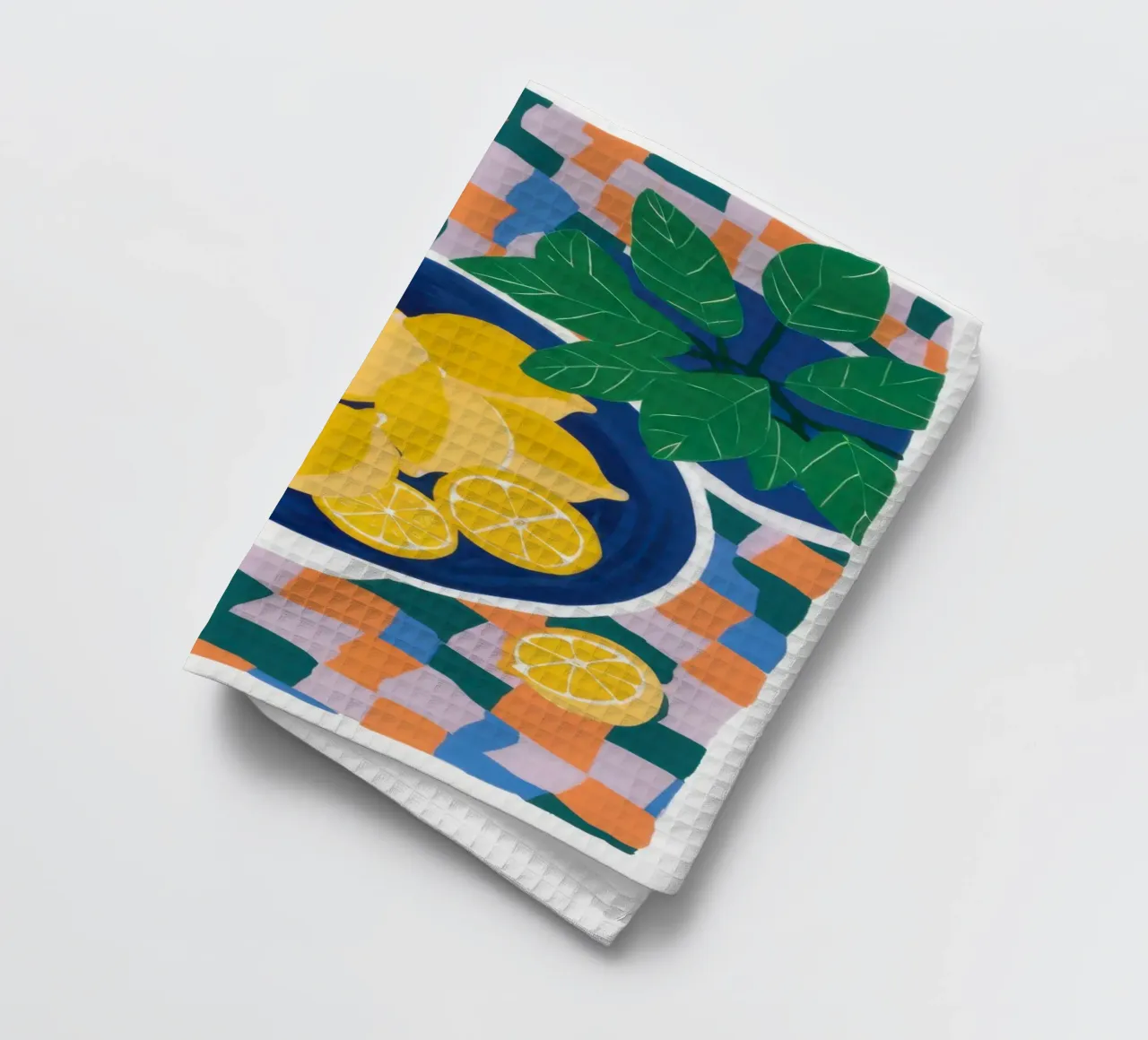 Zitronenschale Simplicity Geschirrtuch von Nova Glaze