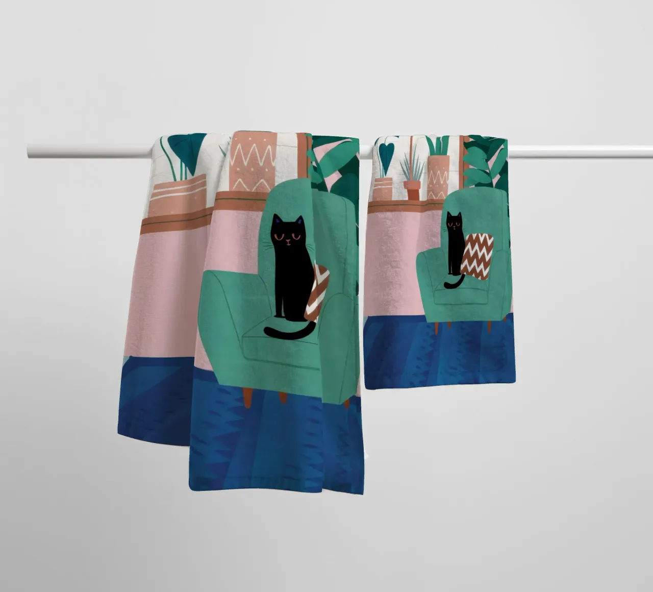 Window Reading Nook towel by Snow Mist