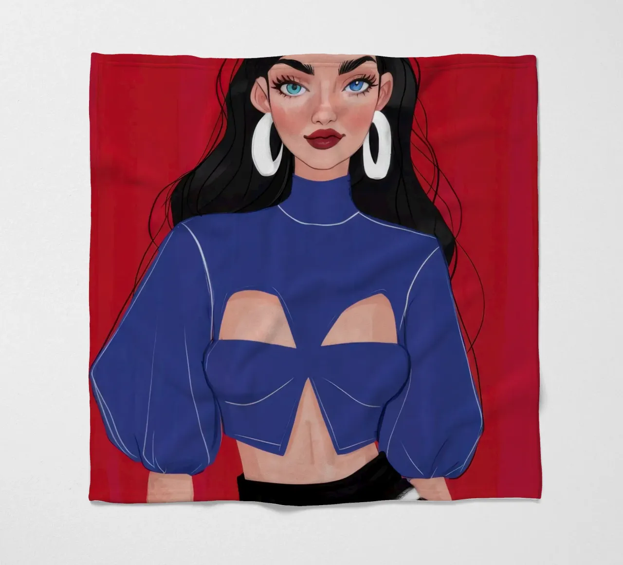 Manicotto di zaffiro Sass coperta in pile da Scaller Stars