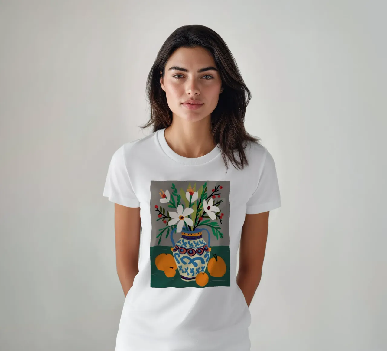 Bouquet classico Stillness t-shirt da Nova Glaze