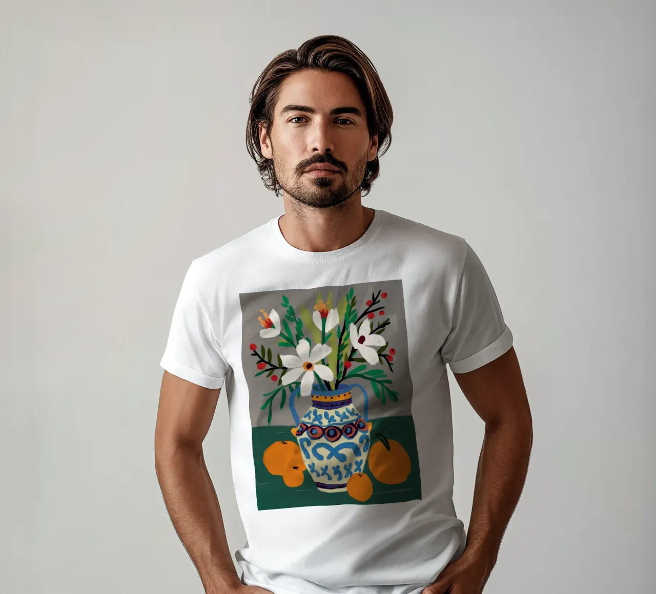 Bouquet classico Stillness t-shirt da Nova Glaze