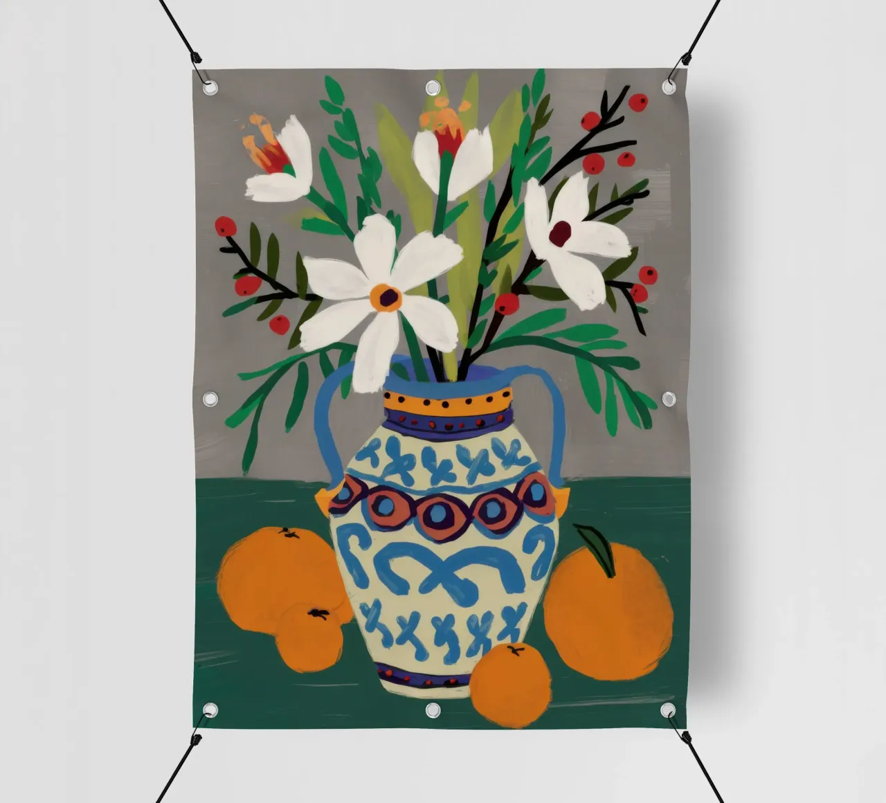 Bouquet classico Stillness telo in pvc da Nova Glaze