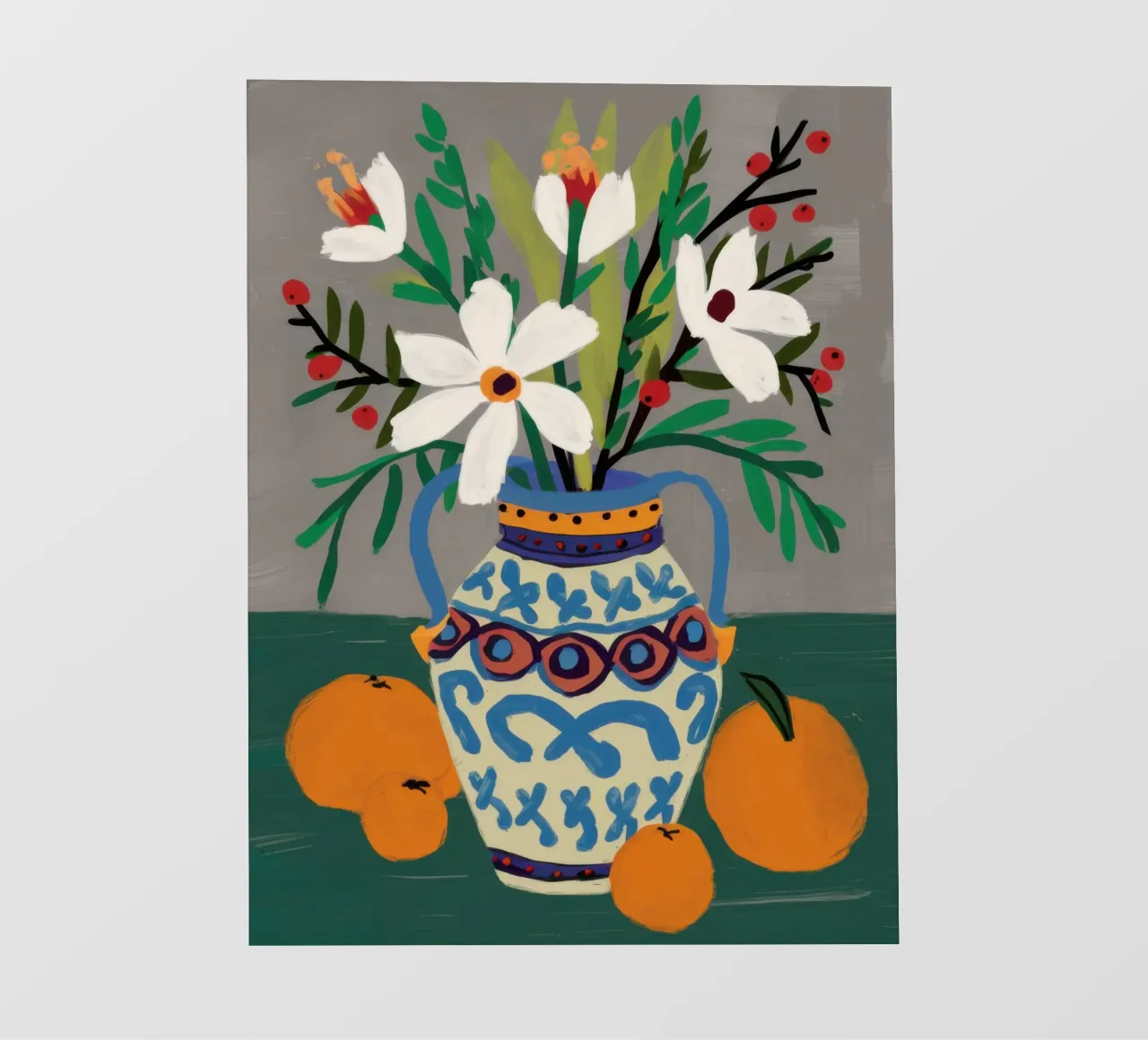 Bouquet classico Stillness telo in pvc da Nova Glaze