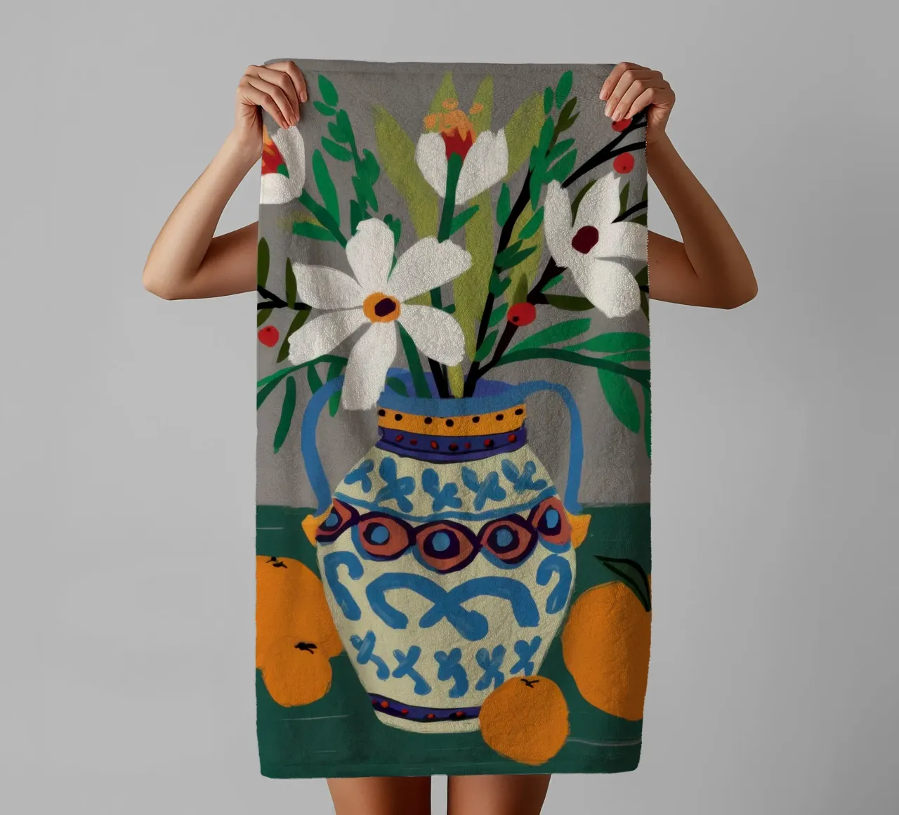 Bouquet classico Stillness asciugamano da bagno da Nova Glaze