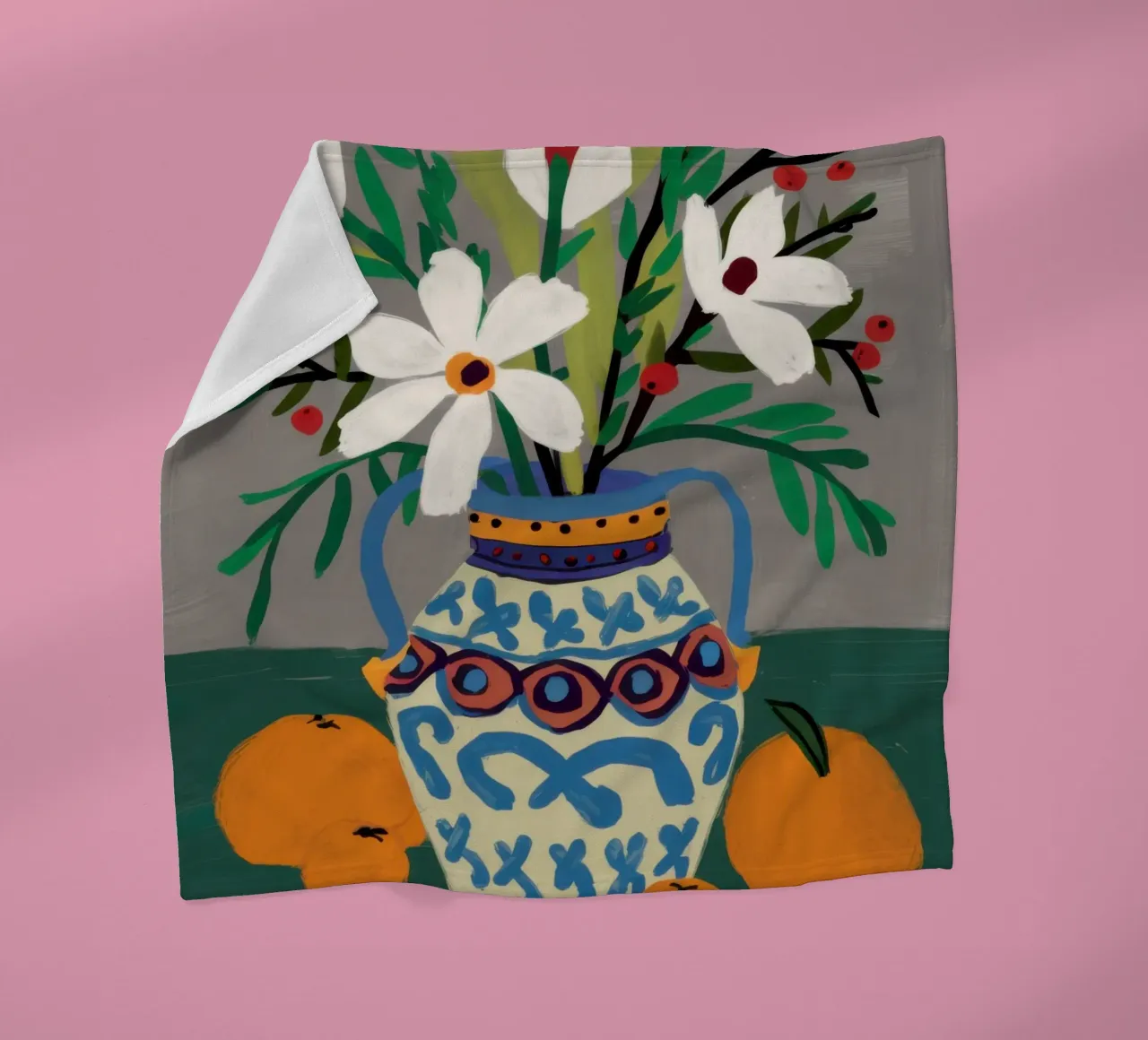Bouquet classico Stillness coperta in pile da Nova Glaze