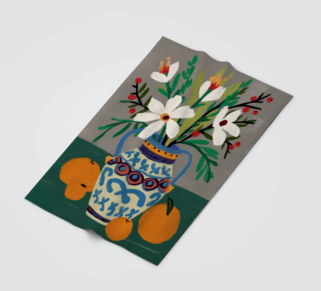 Bouquet classico Stillness coperta in pile da Nova Glaze