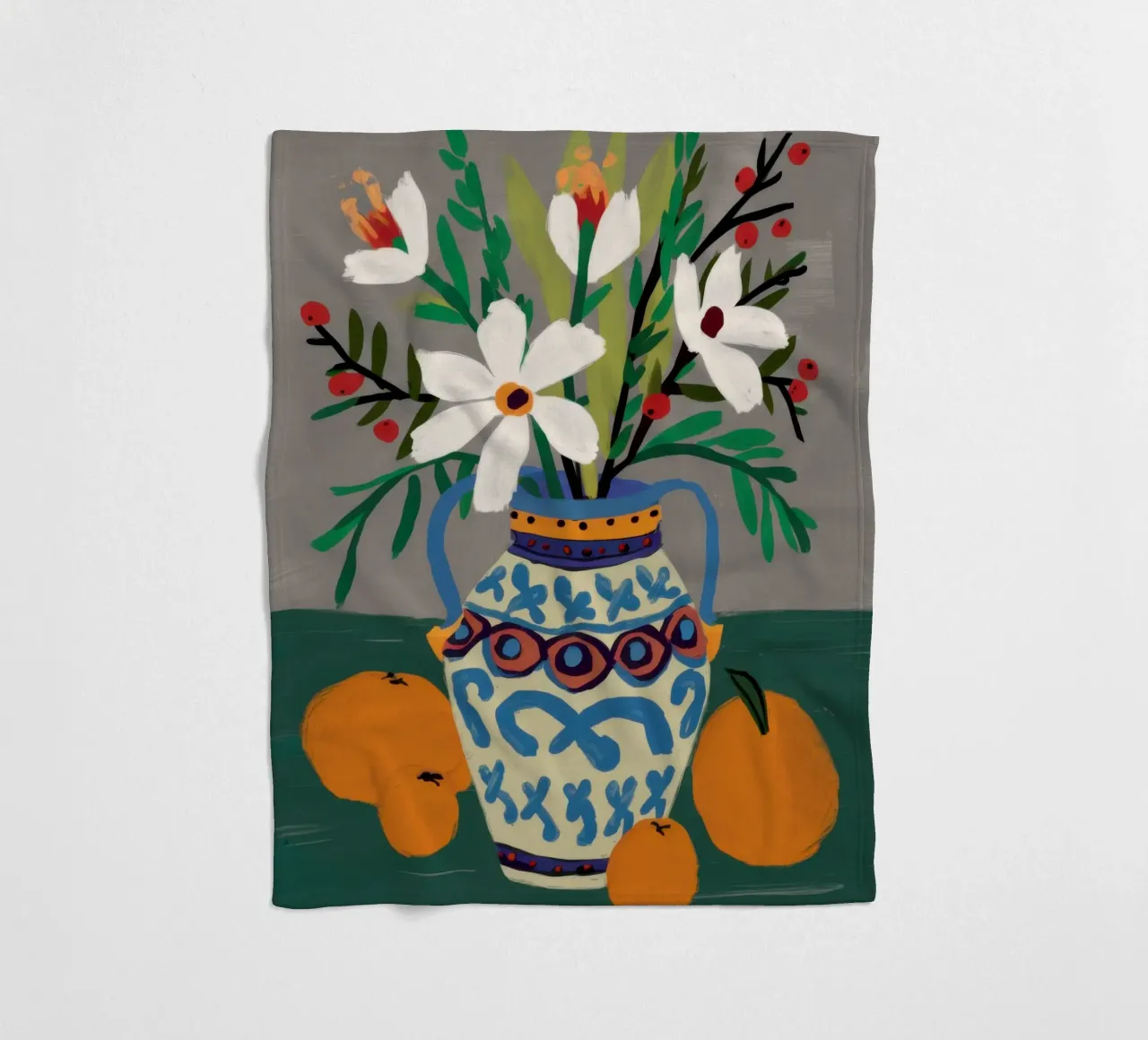 Bouquet classico Stillness coperta in pile da Nova Glaze