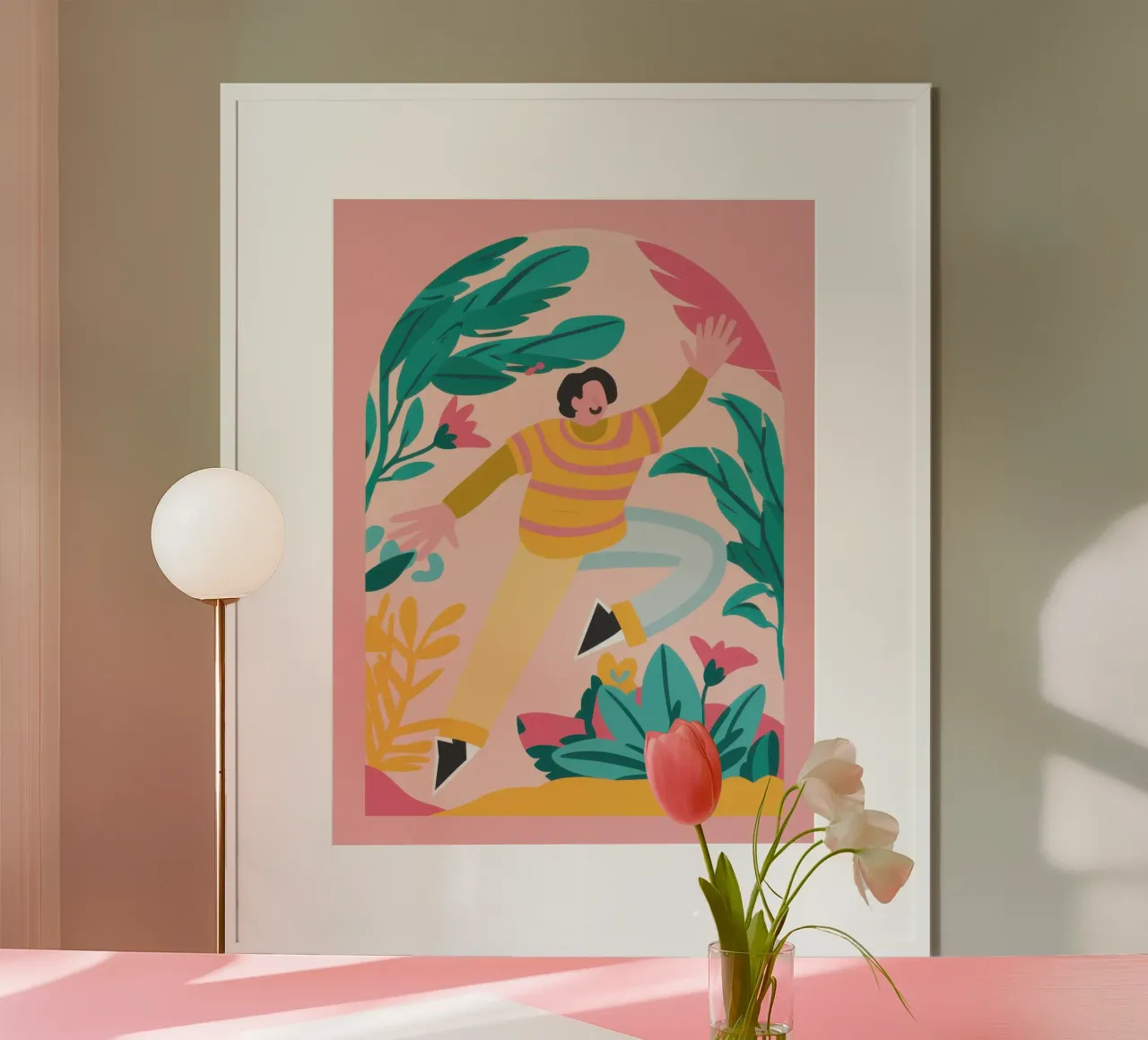 Der Griff nach dem Sonnenlicht Poster von Scaller Stars
