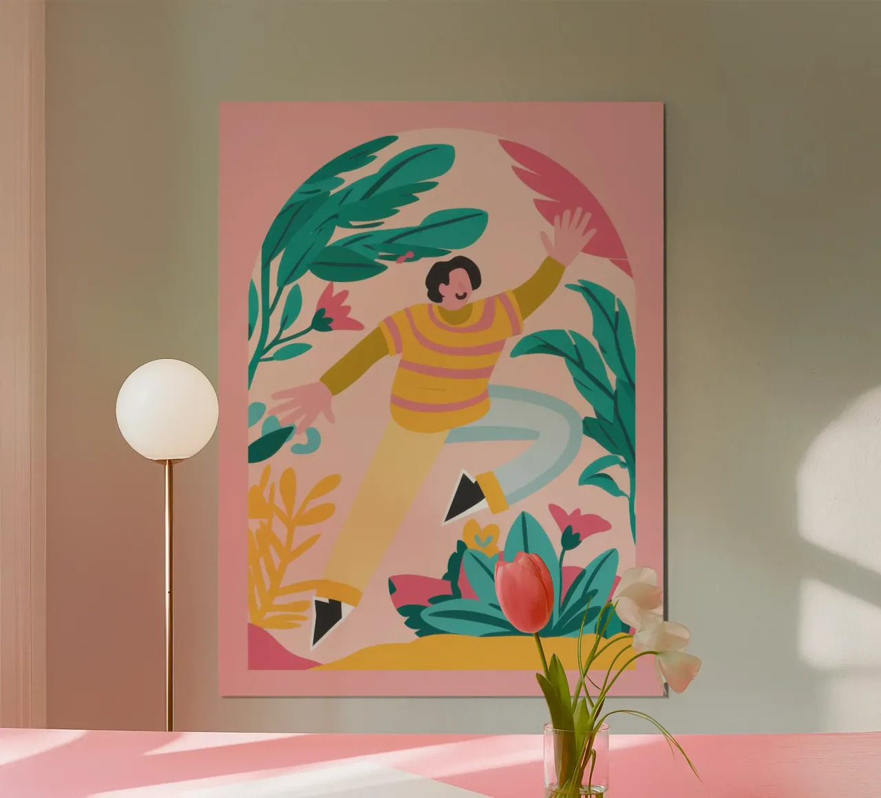 Der Griff nach dem Sonnenlicht Poster von Scaller Stars