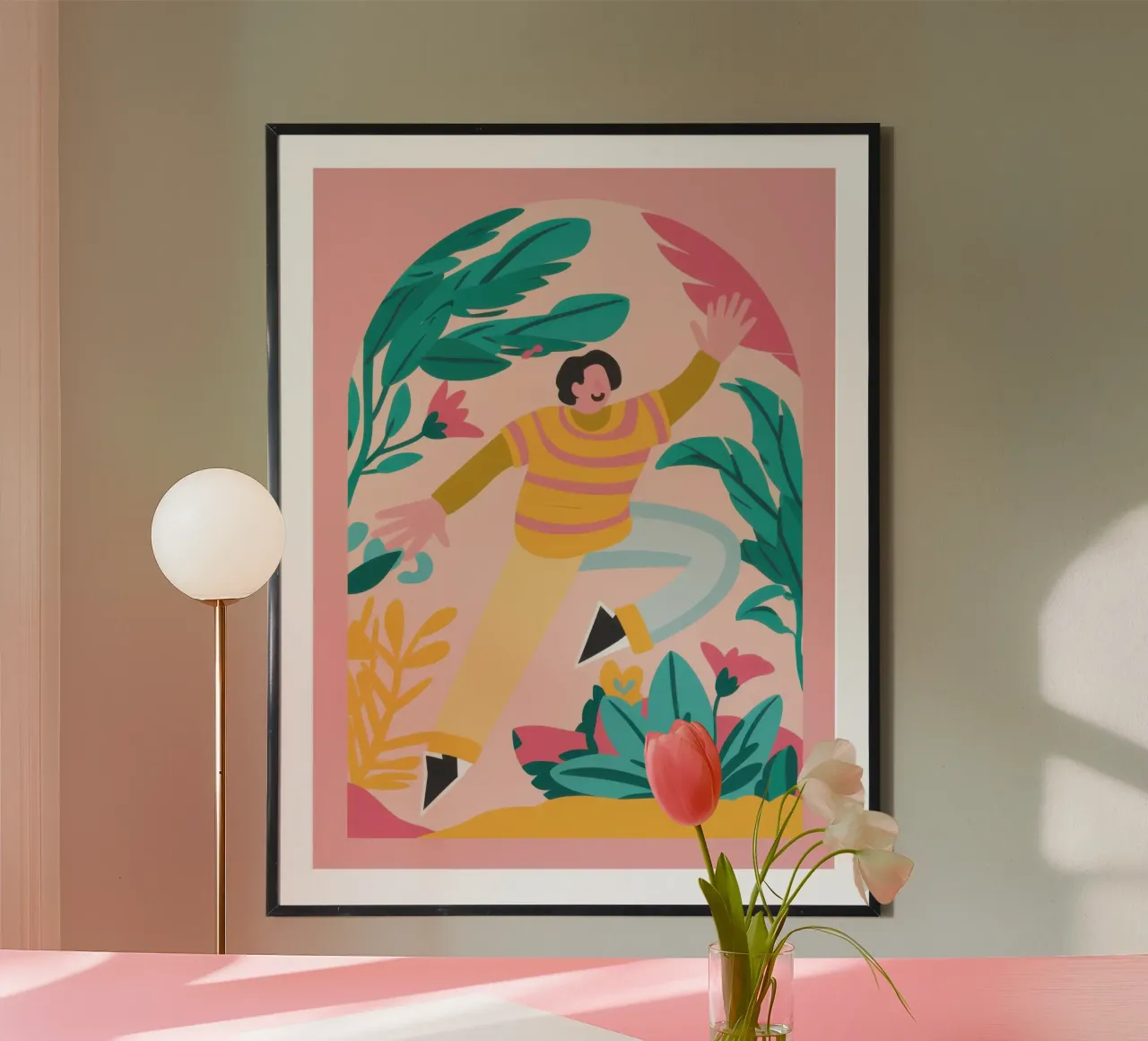Der Griff nach dem Sonnenlicht Poster von Scaller Stars