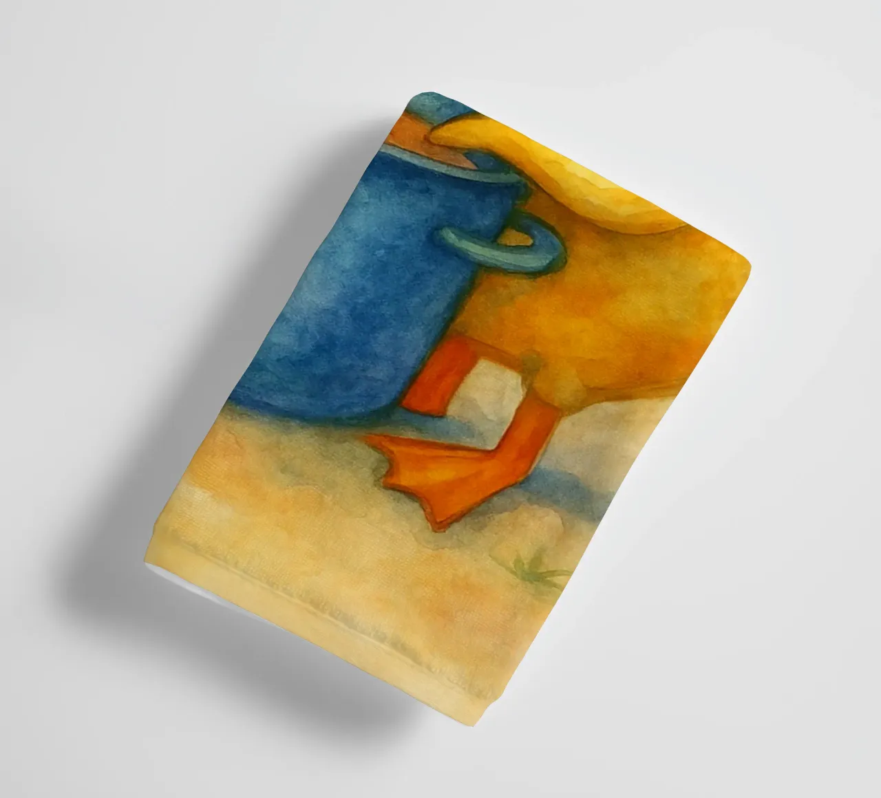goose on my way to stir the pot towel by wadasx