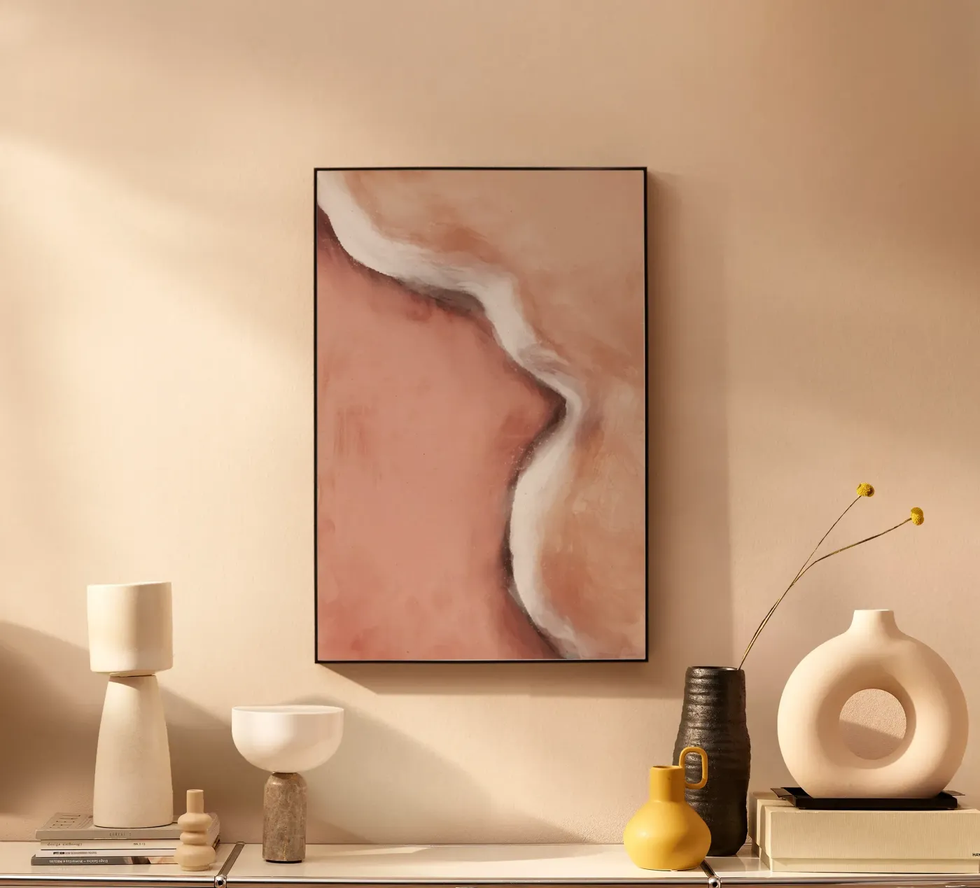 Peachy Wave alluminio dibond da treechild