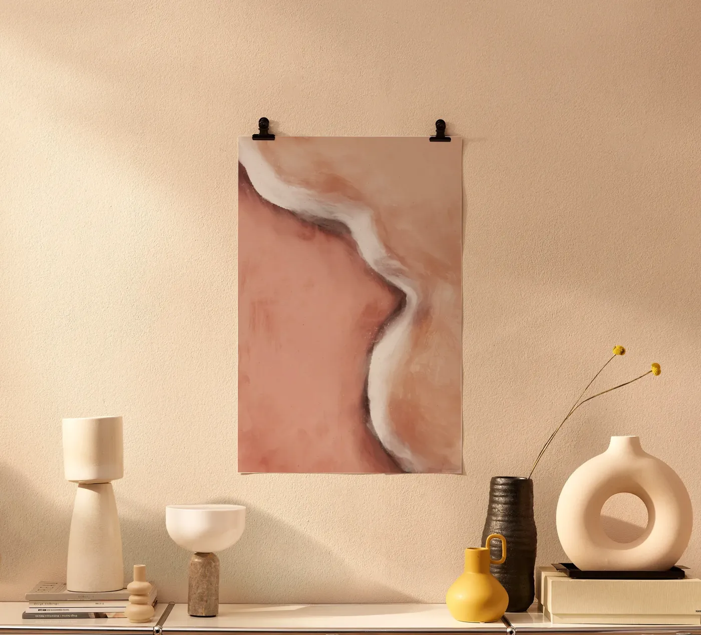 Peachy Wave poster by treechild