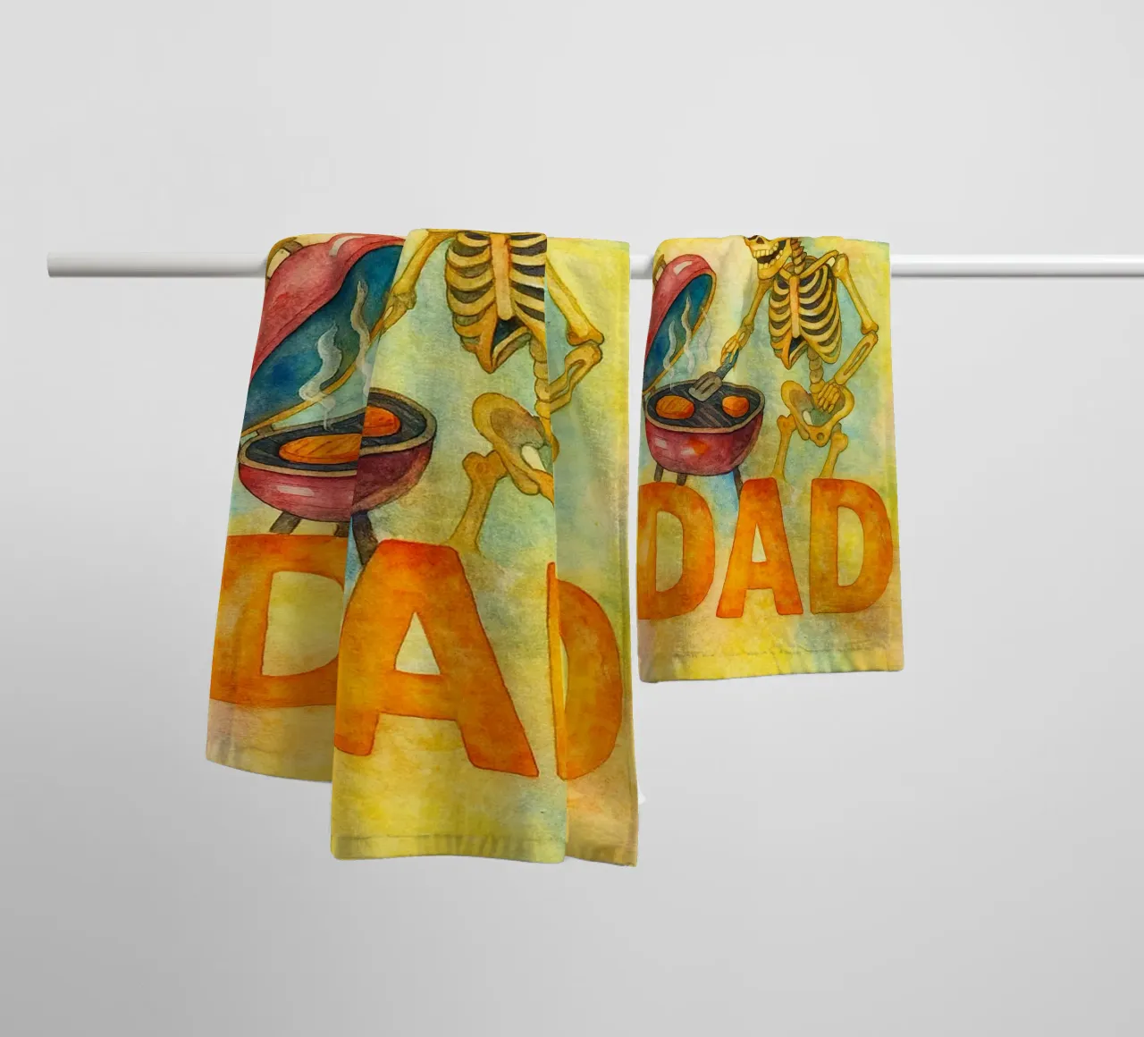 grillmeester vader badhanddoek van wadasx