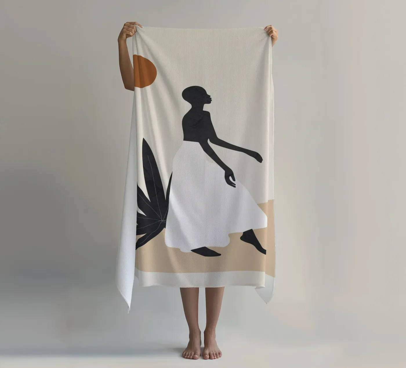 Dans strandhanddoek van ThingDesign