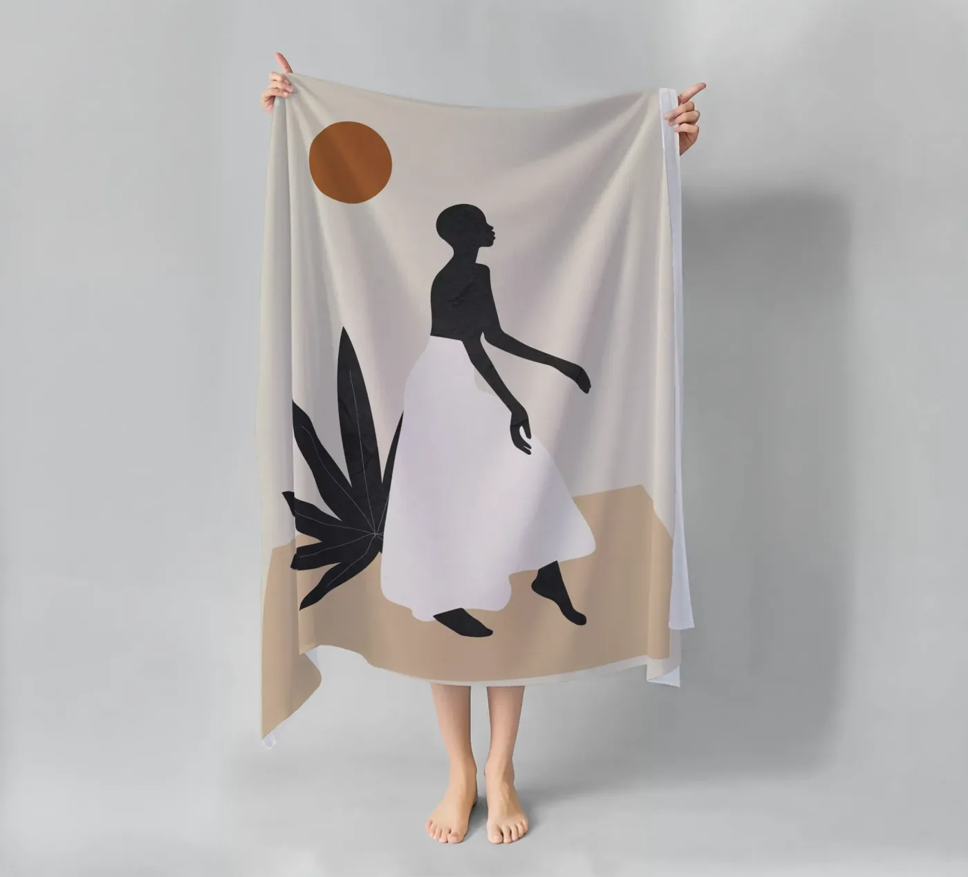 Dans strandhanddoek van ThingDesign