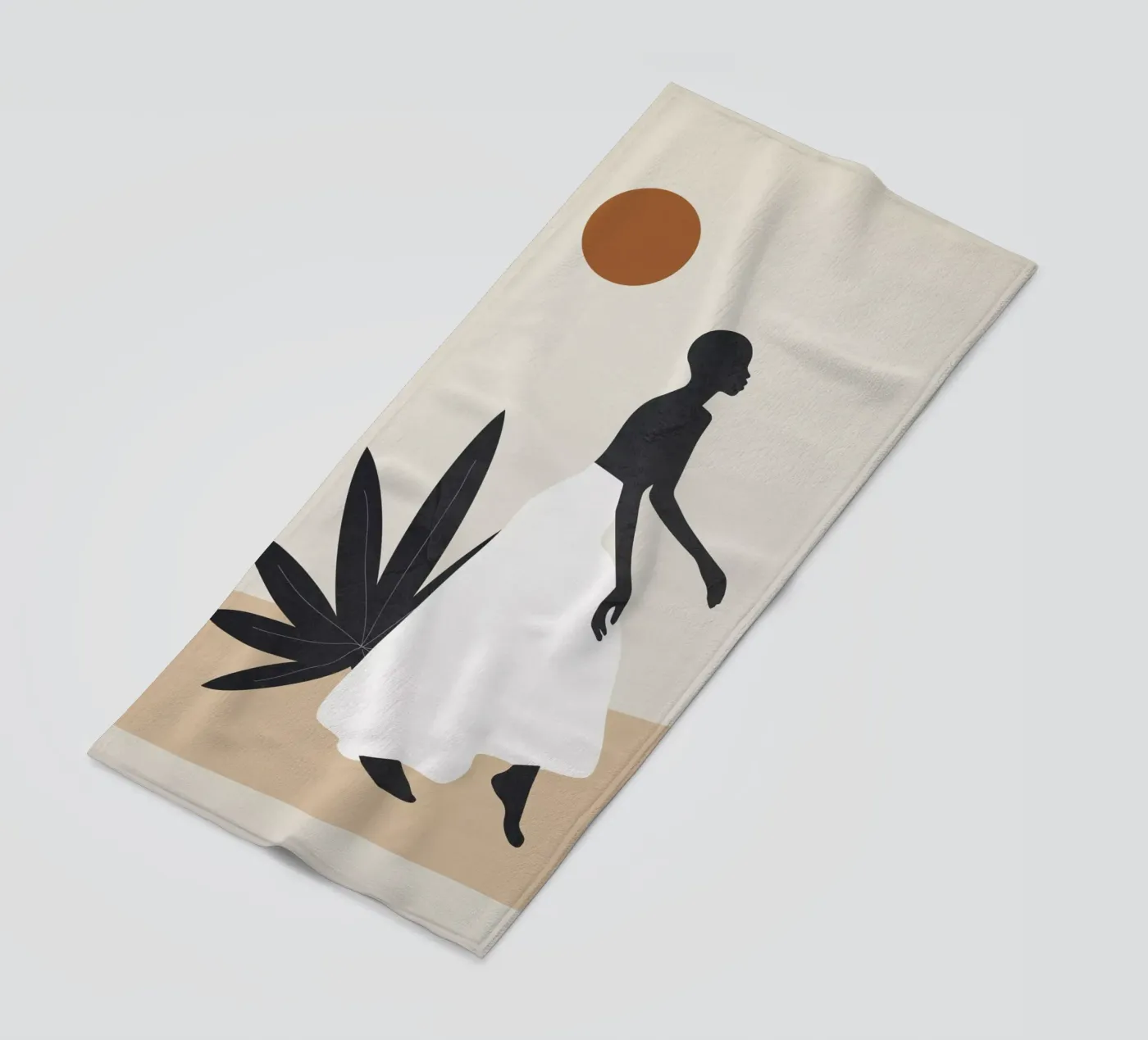 Dans strandhanddoek van ThingDesign