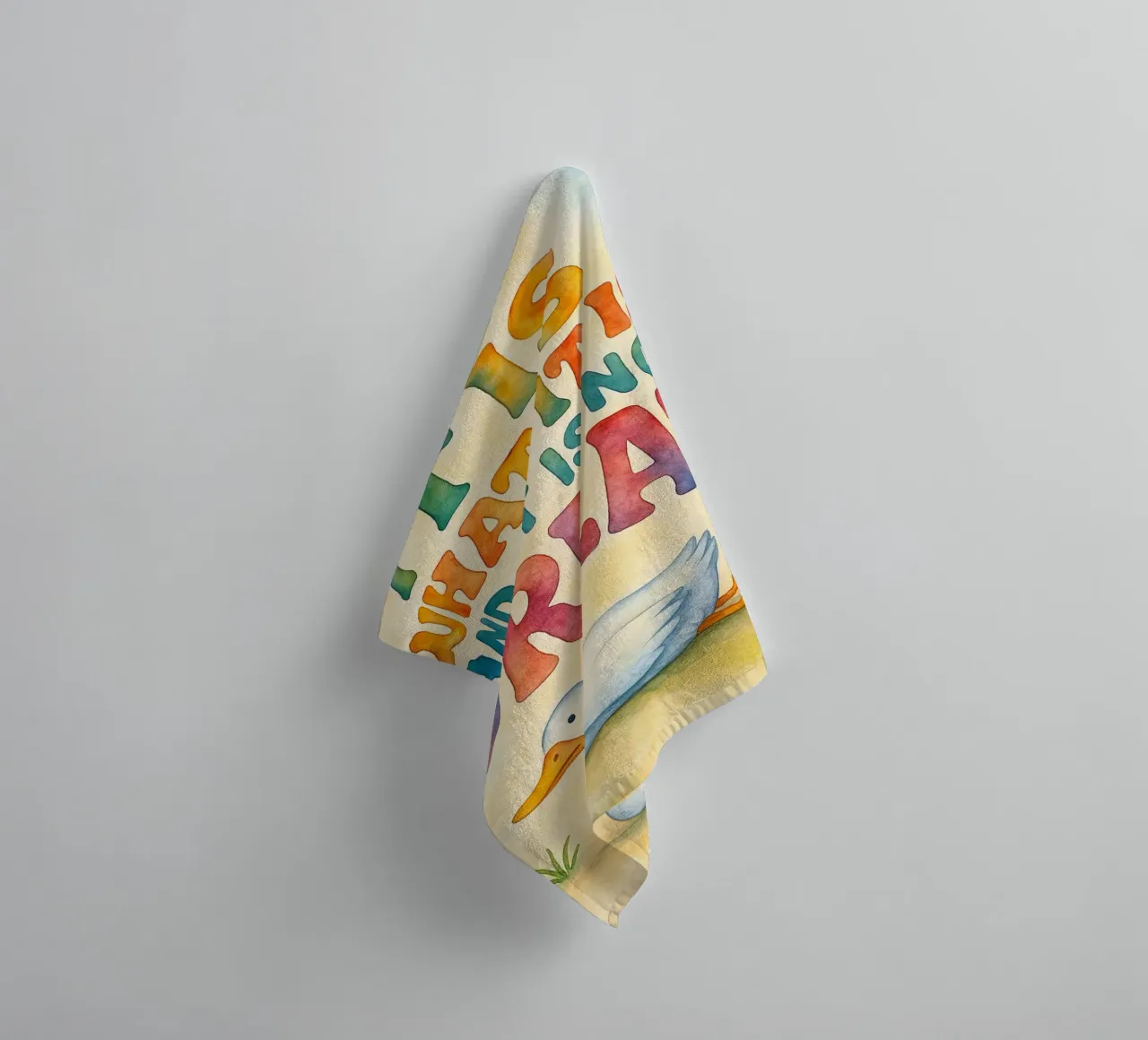 it is what it is and it is not great goose towel by wadasx