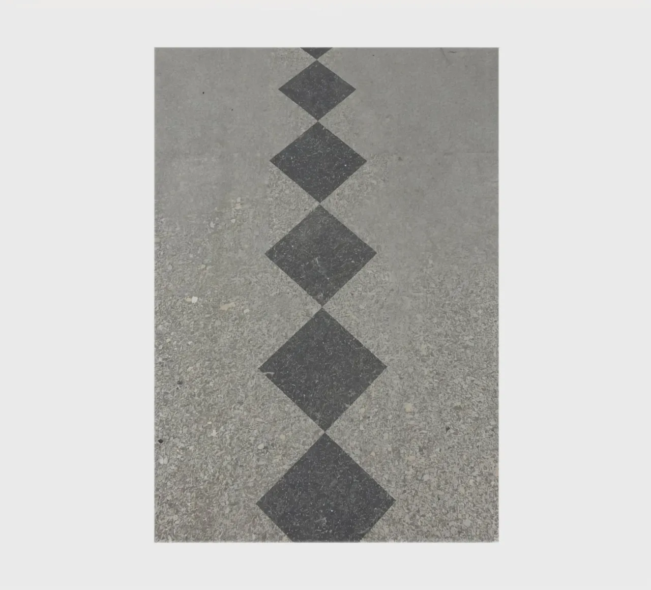 Concrete Surface with Diamond Inlay Pattern notebook by DesignDoodle